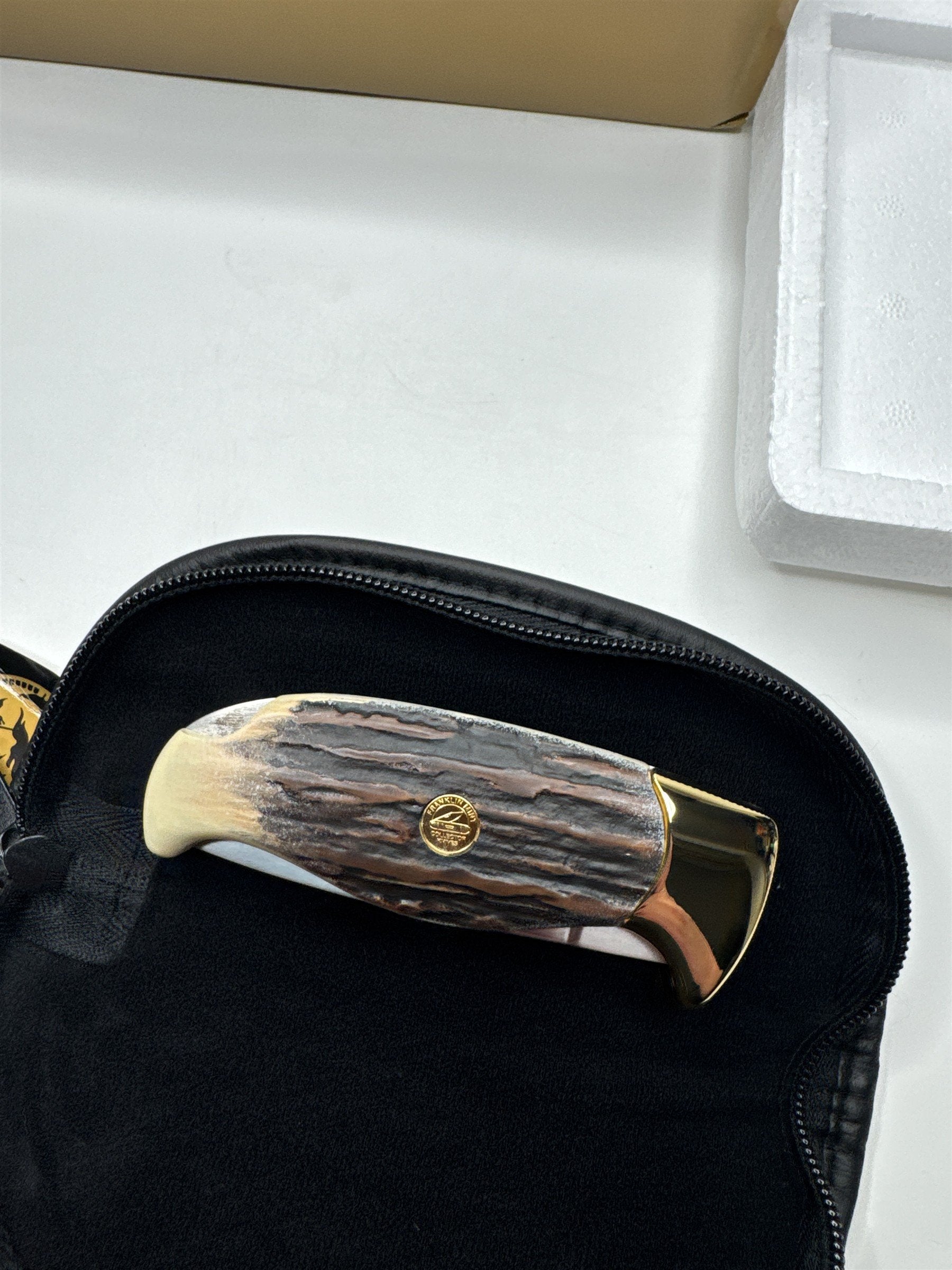 Vintage Franklin Mint Outdoorsman Bass Fish Collector Knife