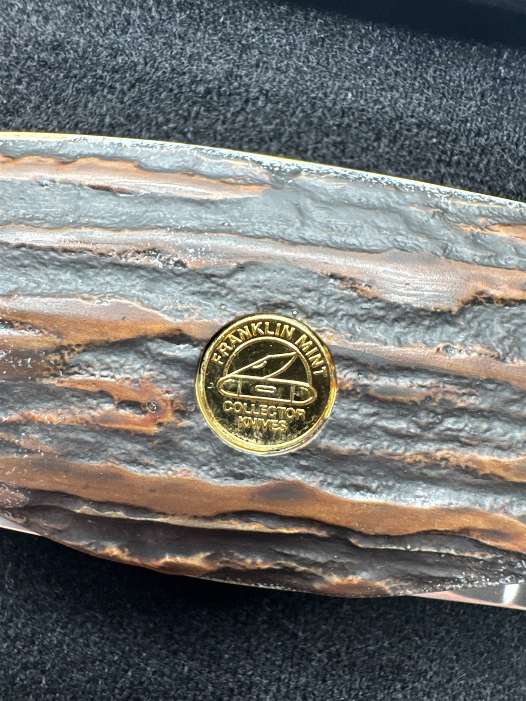 Vintage Franklin Mint Outdoorsman Bass Fish Collector Knife