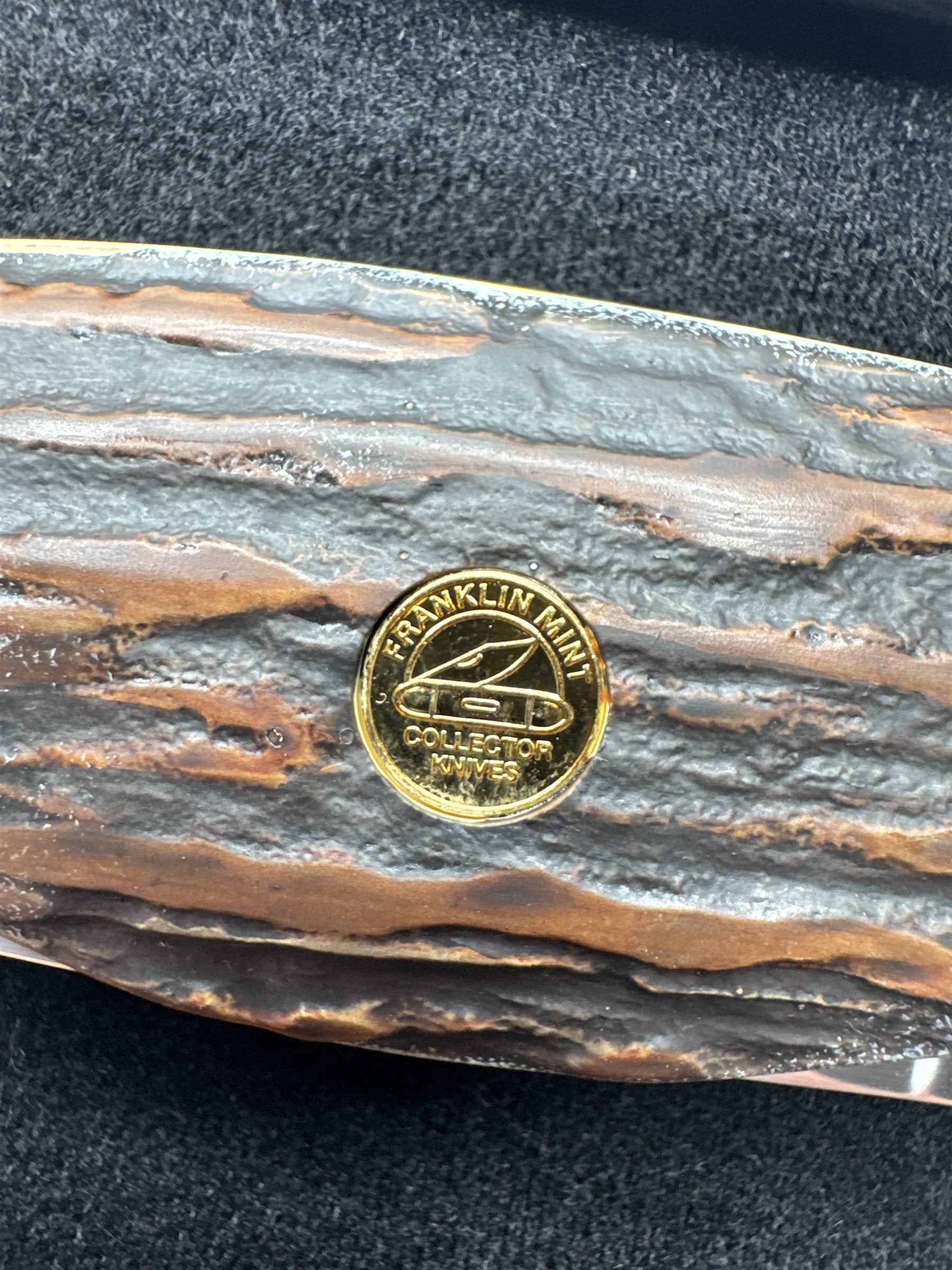 Vintage Franklin Mint Outdoorsman Bass Fish Collector Knife