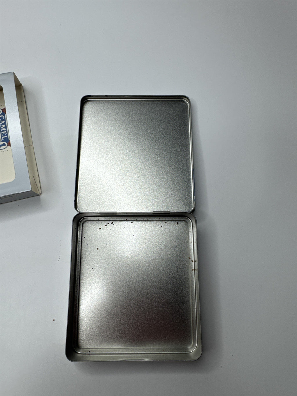 Vintage 1998 Camel Lights /w 1 Camel Cash C-Note Empty Cigarette Container Tin