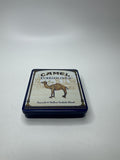 Vintage Camel Turkish Gold Flip Top Empty Cigarette Tin Container Nostalgic
