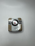 Vtg Winston Racing Nation Racecar Hood Flip Top Empty Cigarette Container Tin