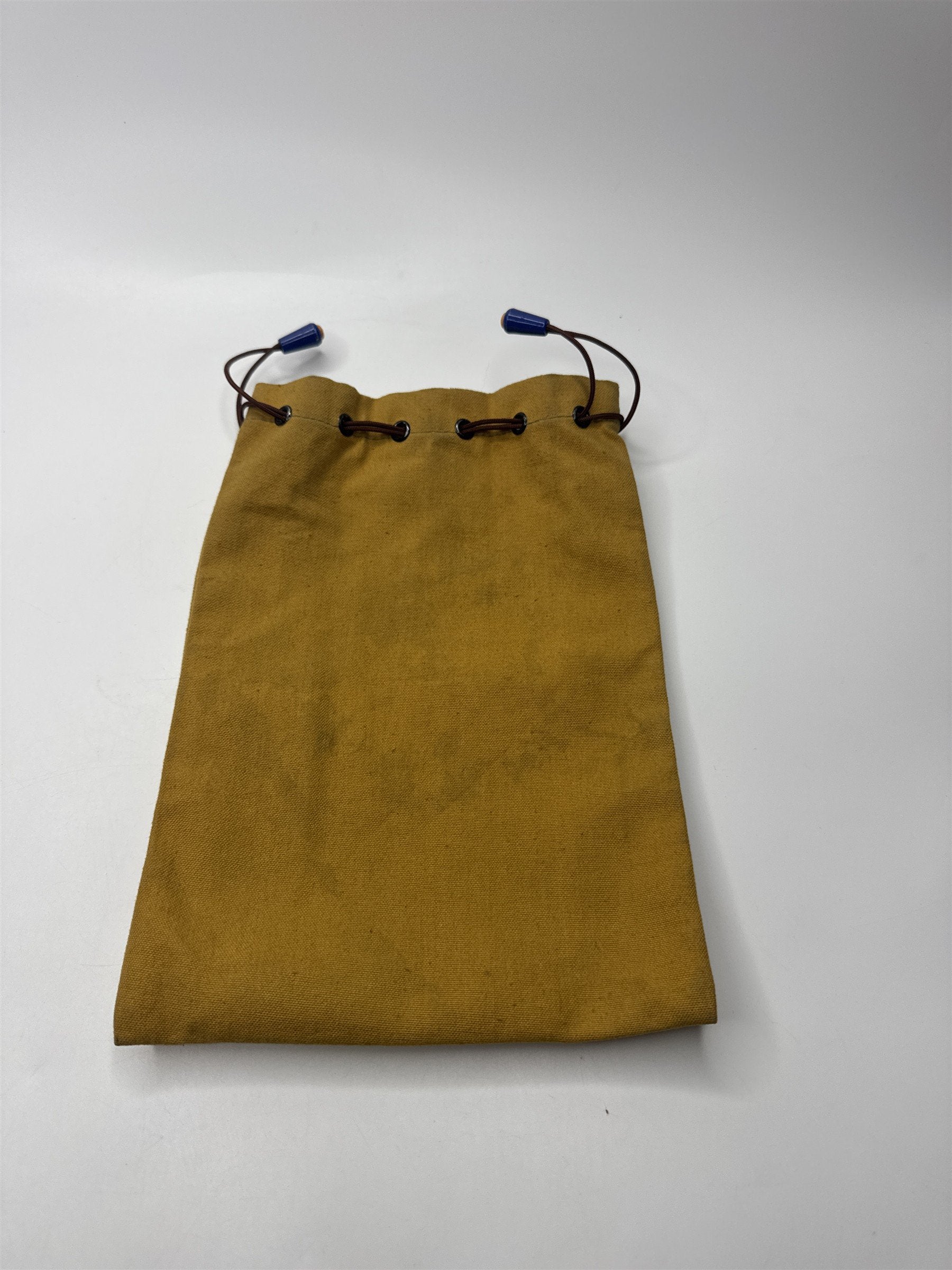 Vintage Citizens Bank of Parsons PA Wilkes-Barre PA Mustard Yellow Money Bag