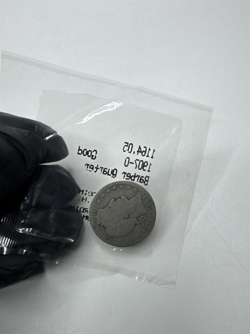 1907-D Barber Quarter Good Condition ~ Scarce Coin ~ Littleton Coin Co