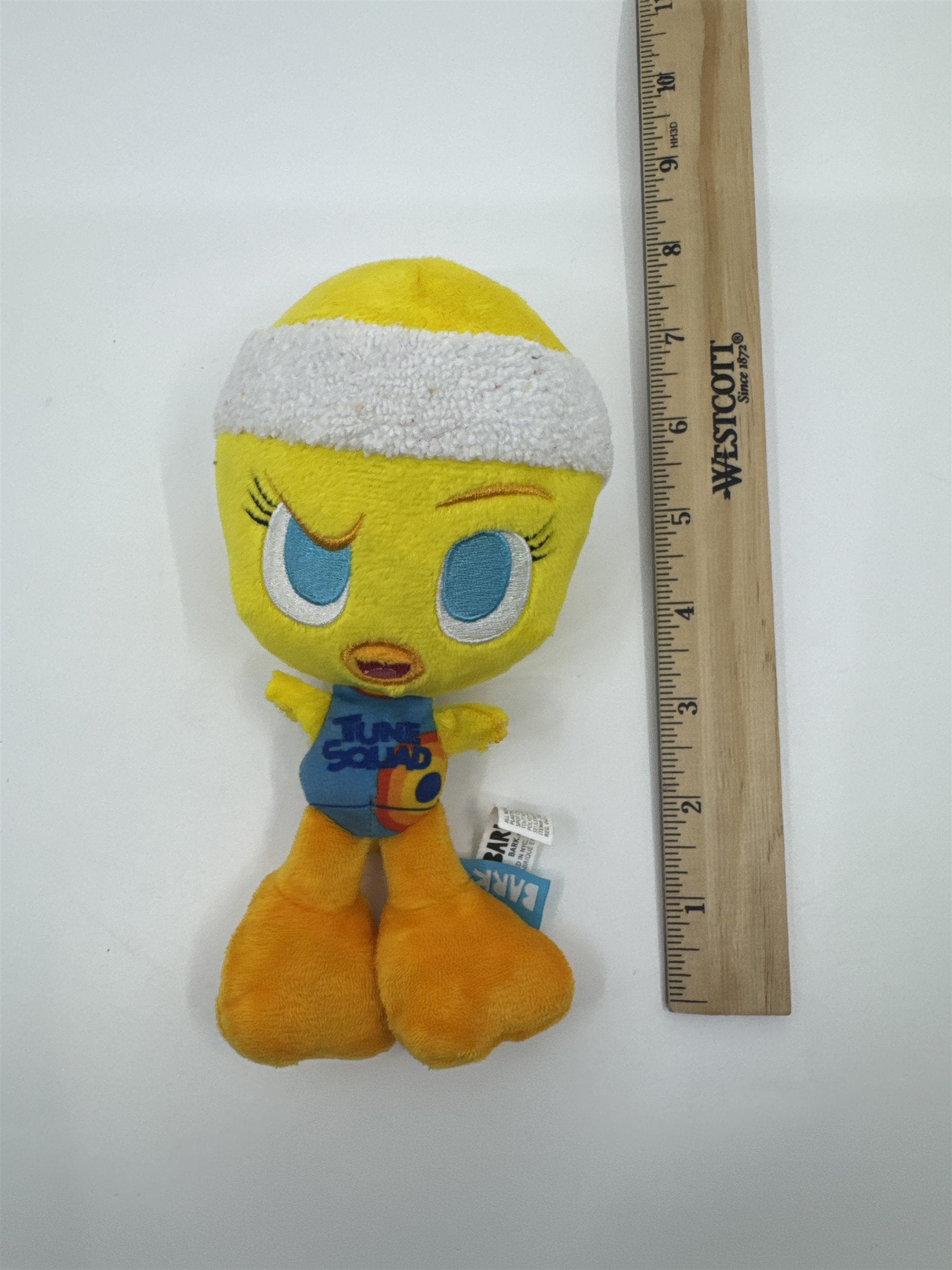Tune Squad Tweety Bird Space Jam Bark Polyester Dog Toy