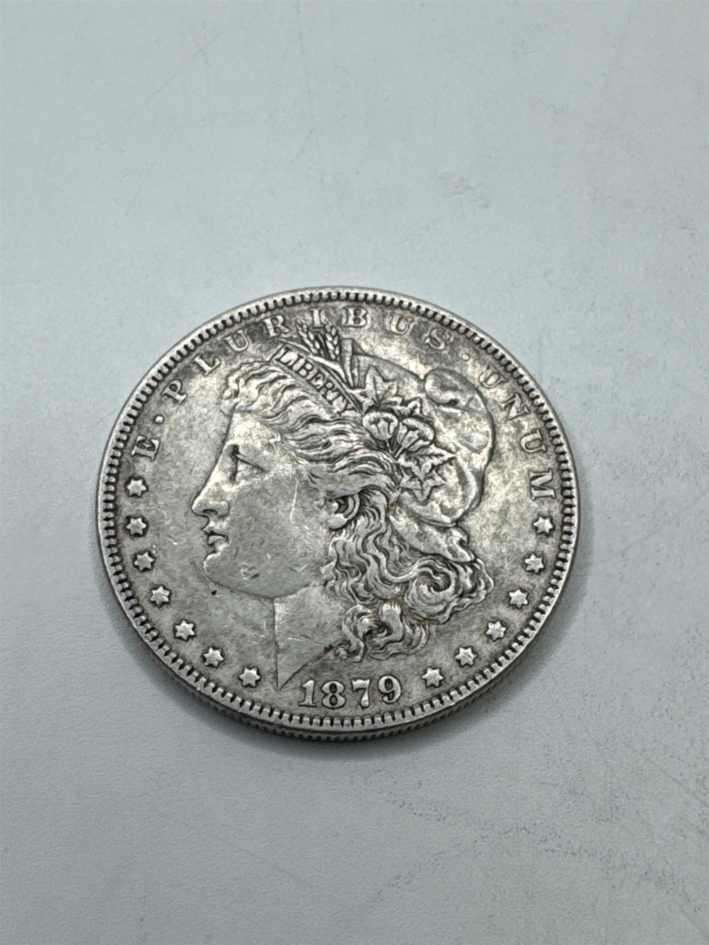 1879 Morgan Silver Dollar $1 US Coin 90% ANTIQUE Collectible Better Date