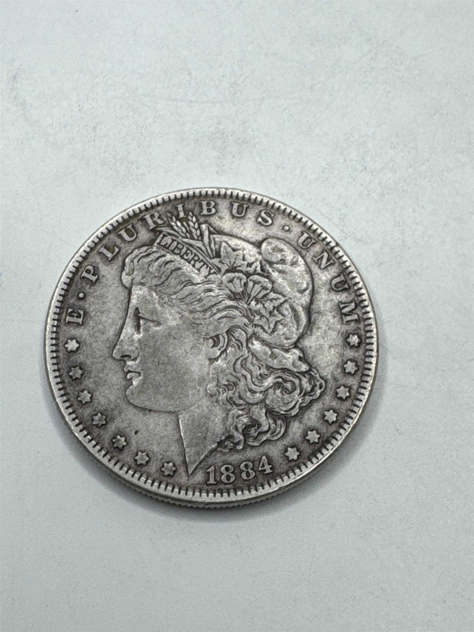 1884 Morgan Dollar Silver Dollar ~ United States Scarce Coins