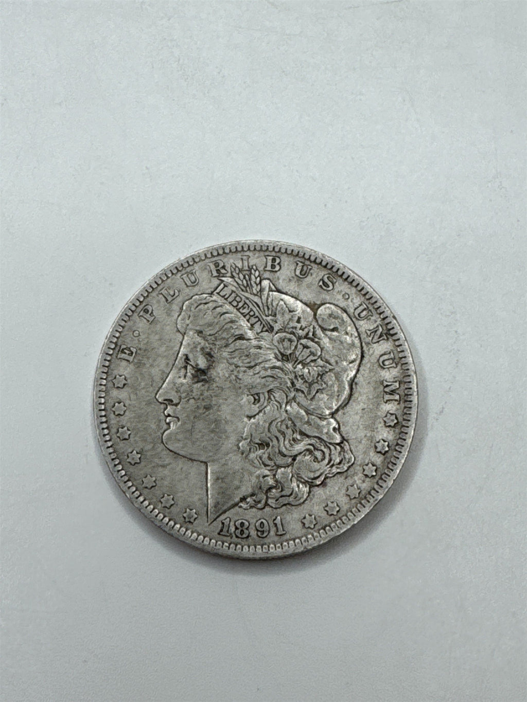 1891 Morgan Silver Dollar $1 US Coin 90% BETTER DATE Vintage Antique