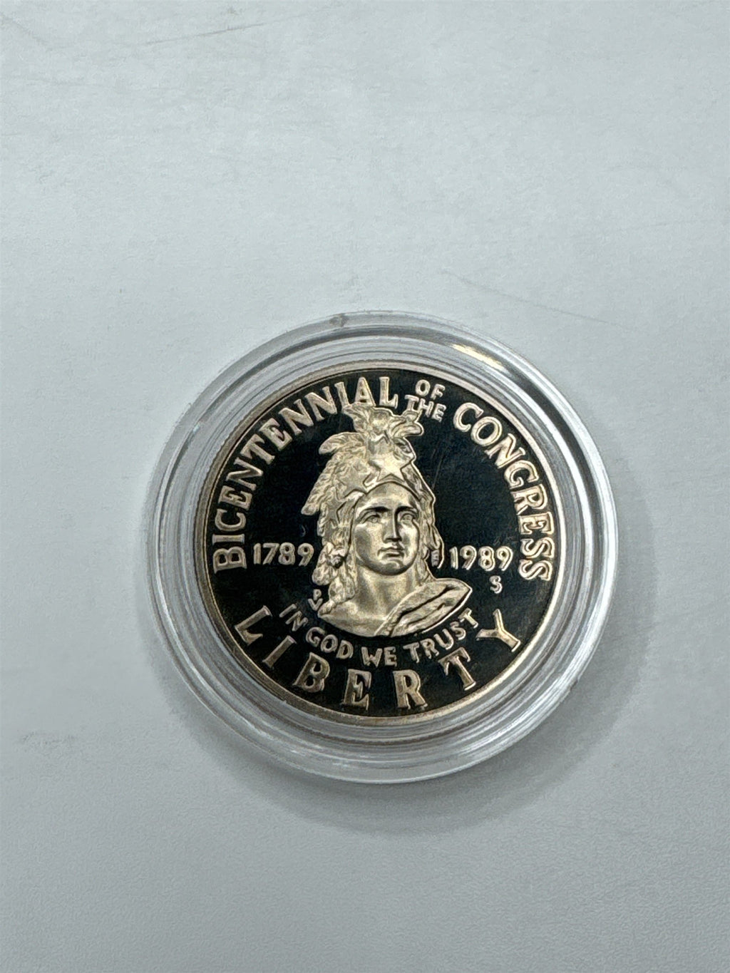 1989-S Bicentennial of the Congress Half Dollar Commemorative Coin