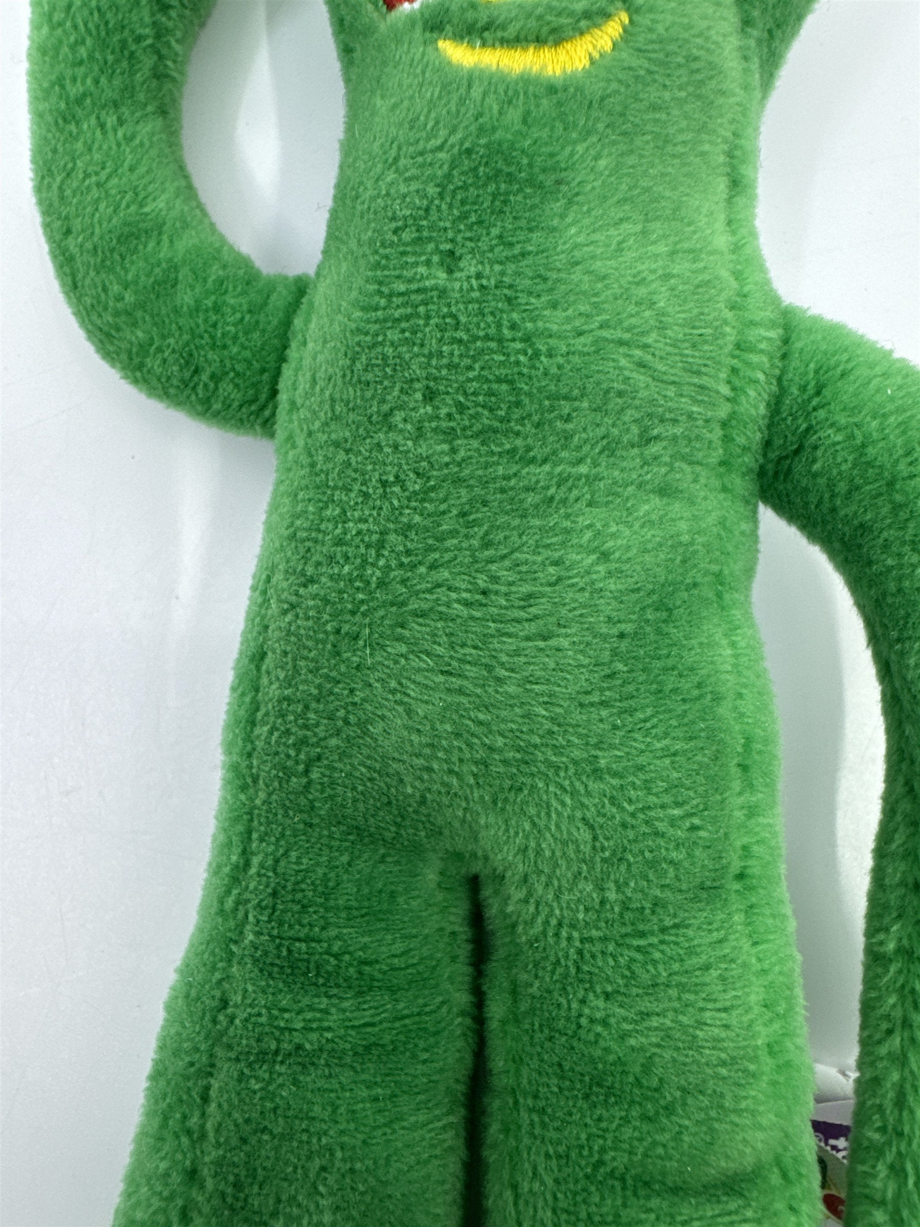 Gumby Squeaker Dog Toy By Prema Toy Co. Green Cartoon Dog toy