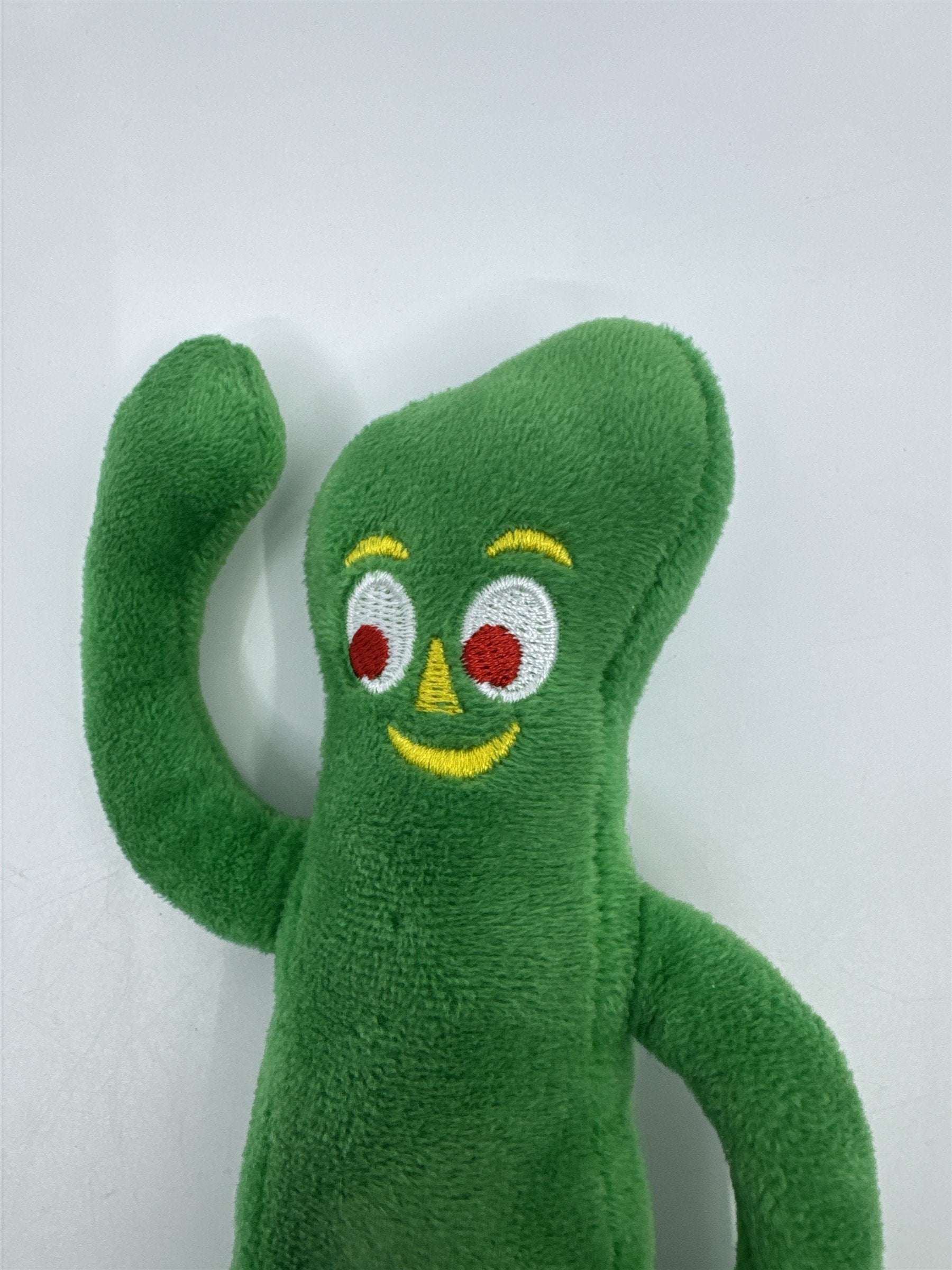 Gumby Squeaker Dog Toy By Prema Toy Co. Green Cartoon Dog toy