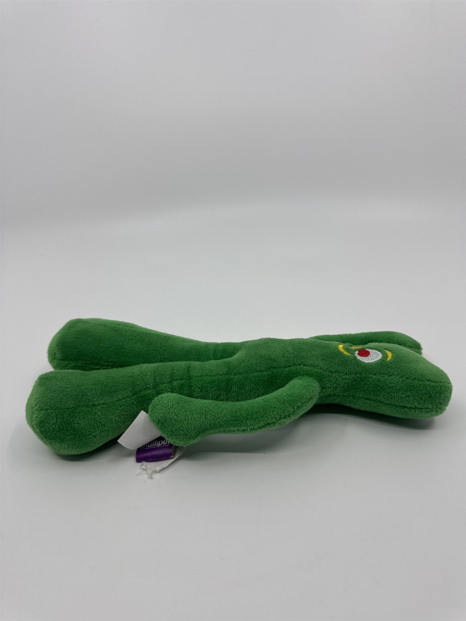Gumby Squeaker Dog Toy By Prema Toy Co. Green Cartoon Dog toy