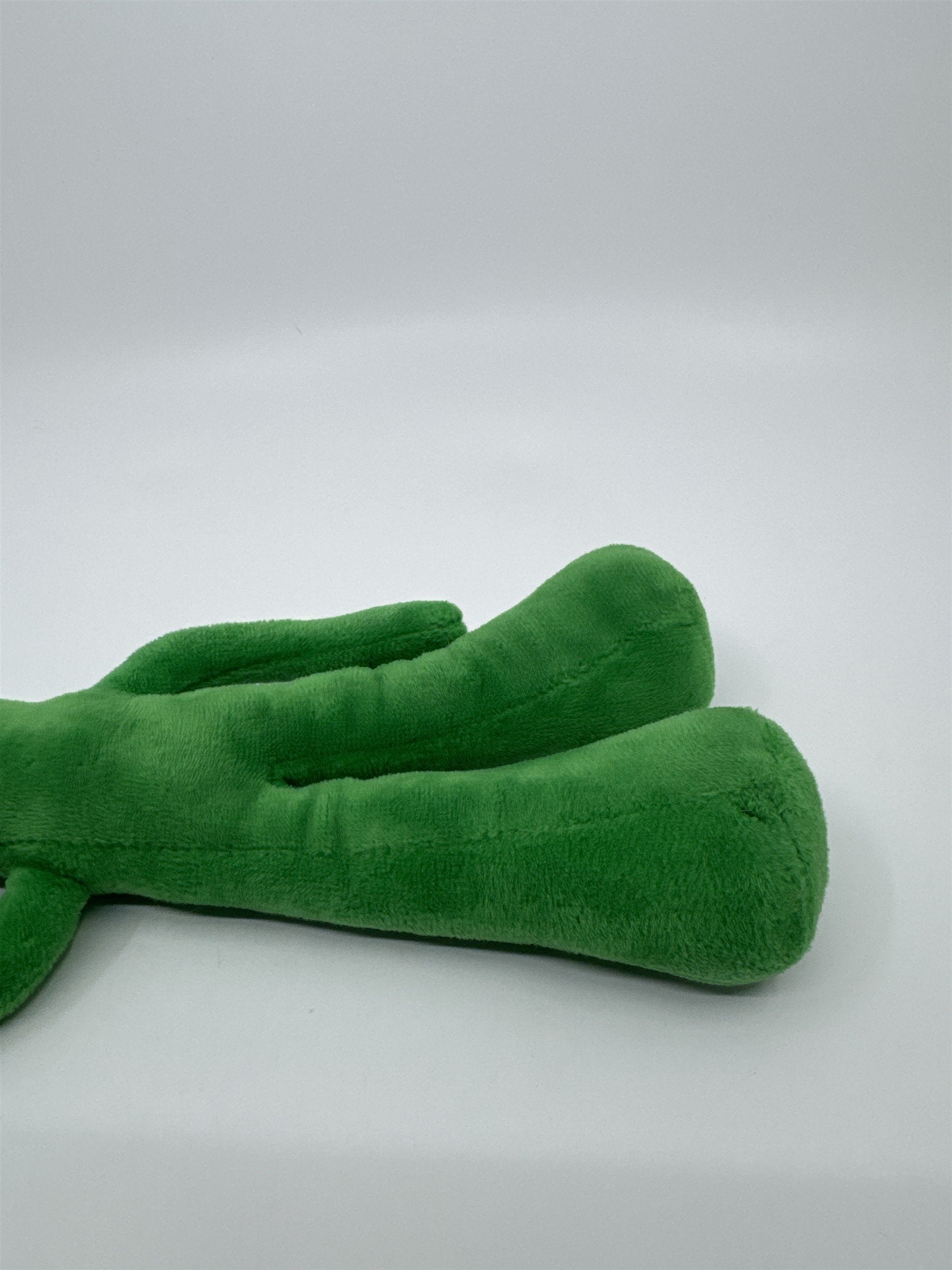 Gumby Squeaker Dog Toy By Prema Toy Co. Green Cartoon Dog toy