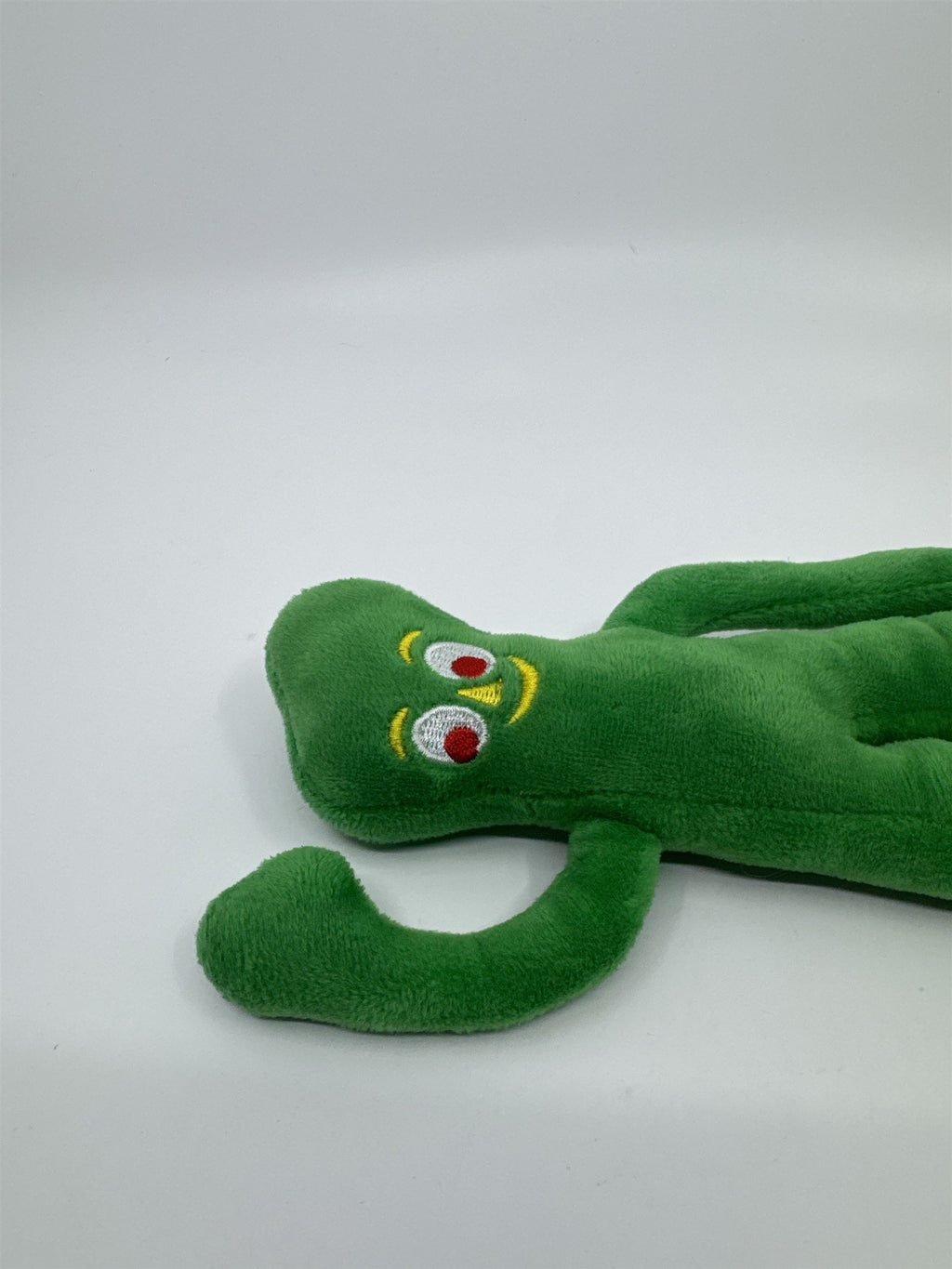 Gumby Squeaker Dog Toy By Prema Toy Co. Green Cartoon Dog toy