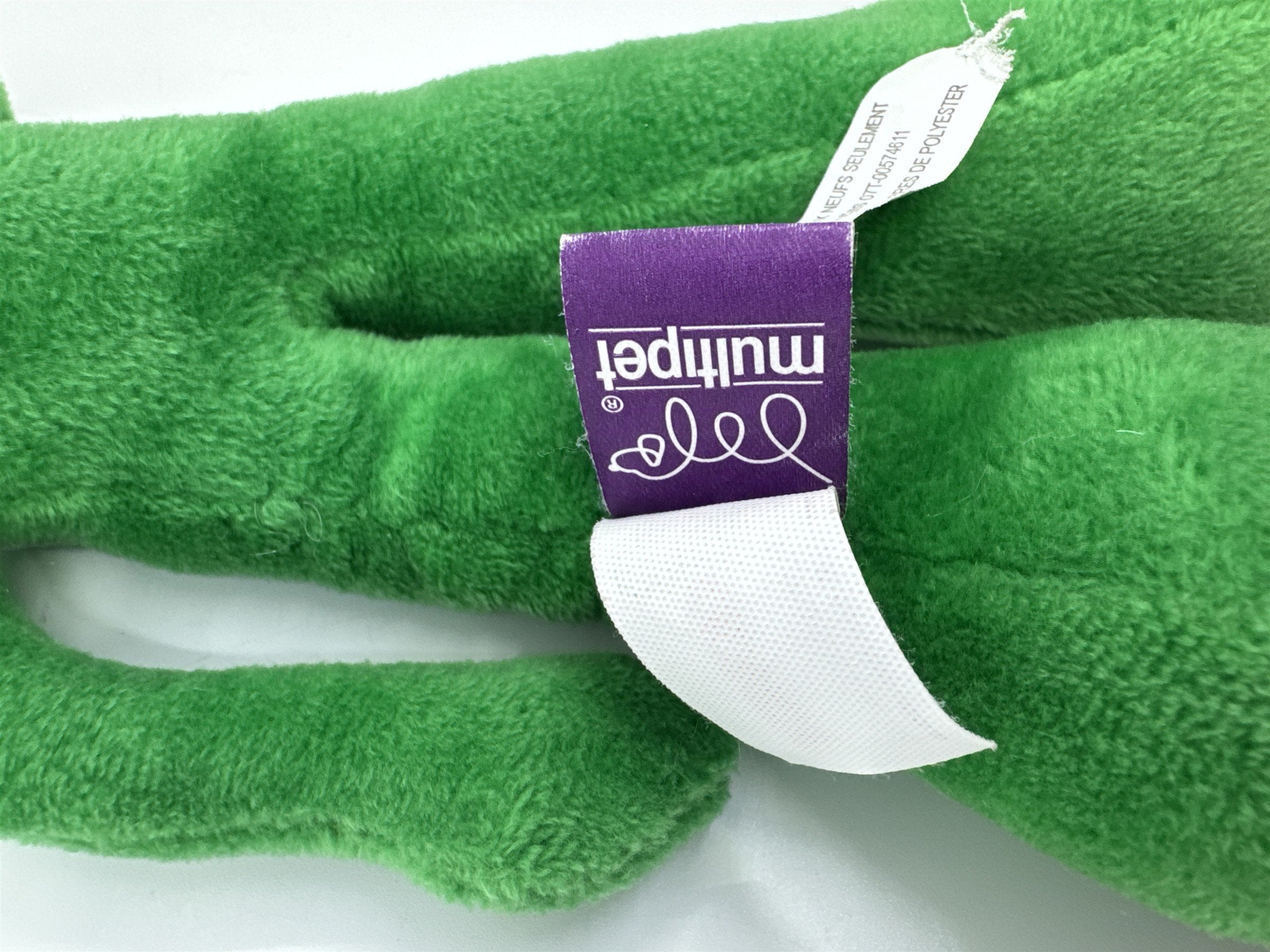 Gumby Squeaker Dog Toy By Prema Toy Co. Green Cartoon Dog toy