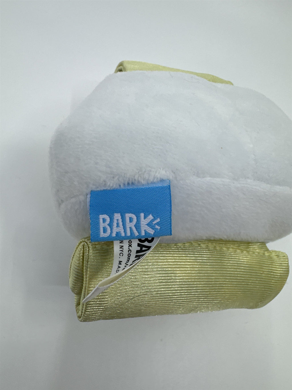 To Pee Or Not To Pee Skull and Scroll Bark Dog Toy
