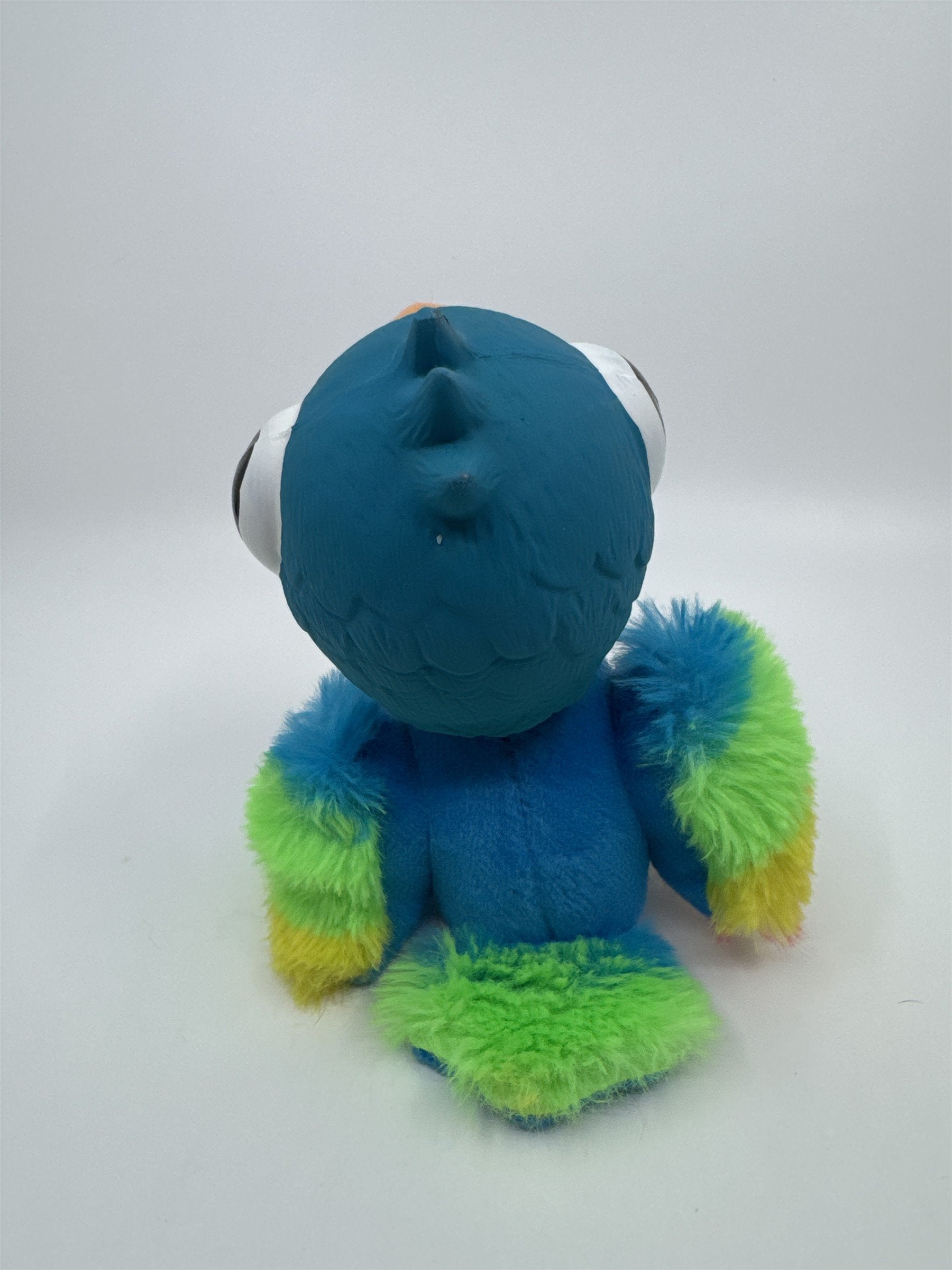 Blue, Green And Yellow Bird/Parrot Squeaker Dog Toy By MultiPet