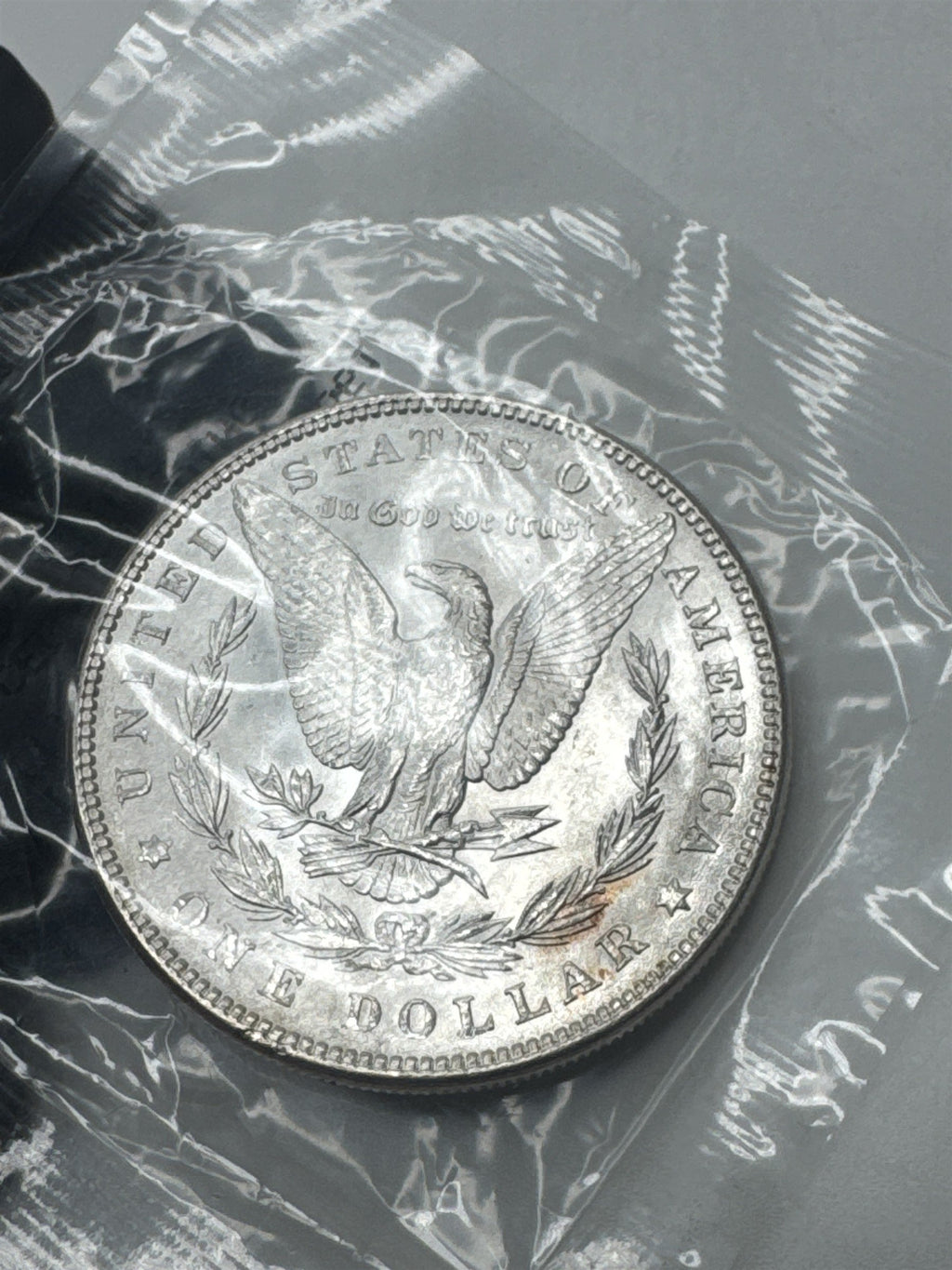 1888 Morgan Dollar UNC-60 US 90% Silver Coin Littleton Coin Co