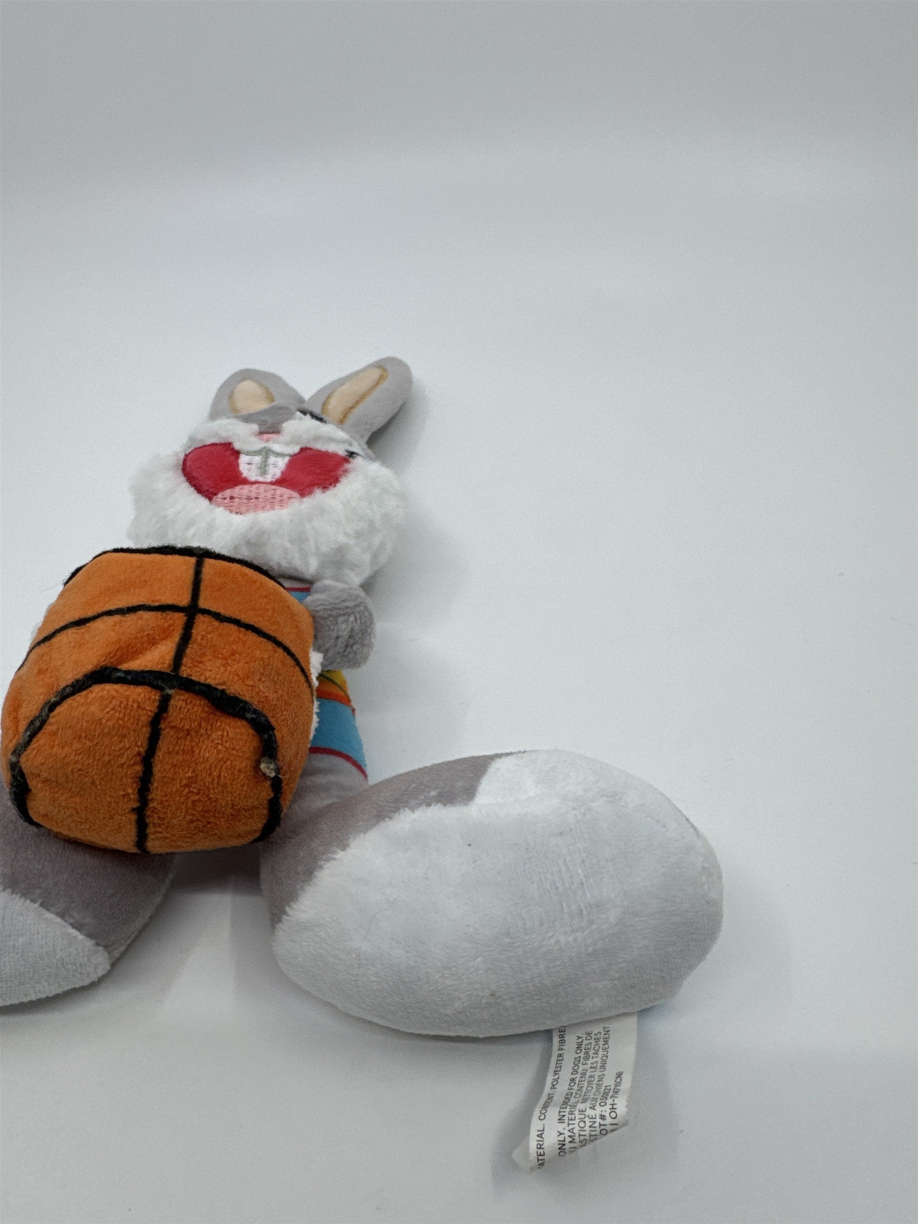 Tune Squad Bugs Bunny Space Jam Bark Polyester Dog Toy