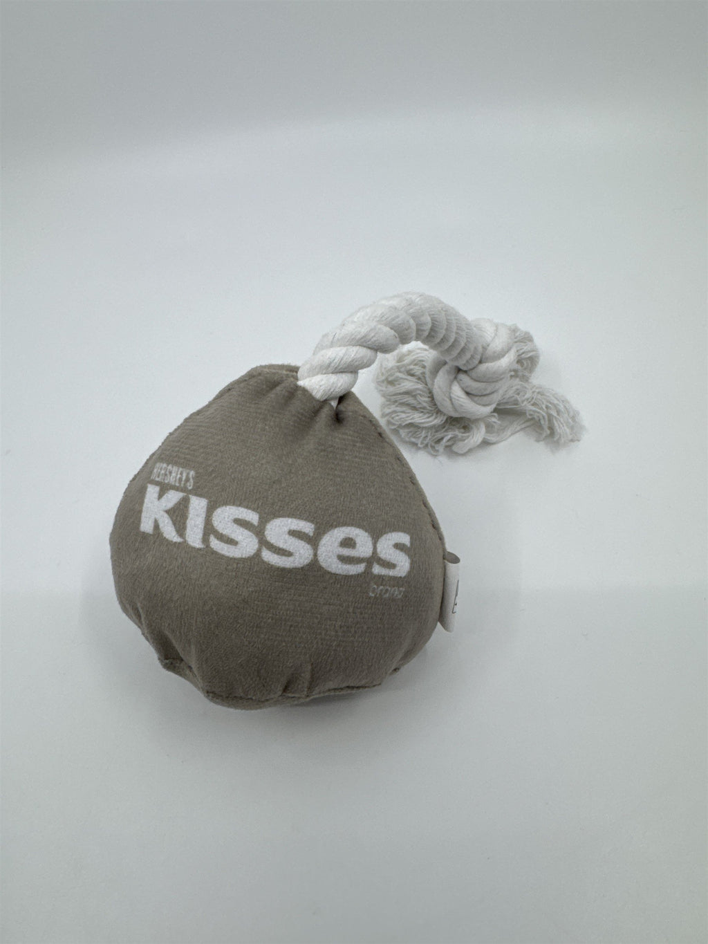 Hershey's Chocolate Grey Rope Hershey's Kiss Dog Toy