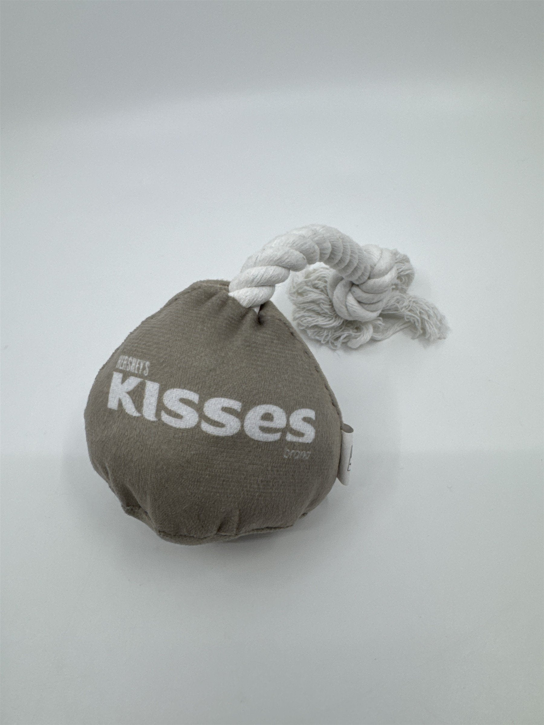 Hershey's Chocolate Grey Rope Hershey's Kiss Dog Toy