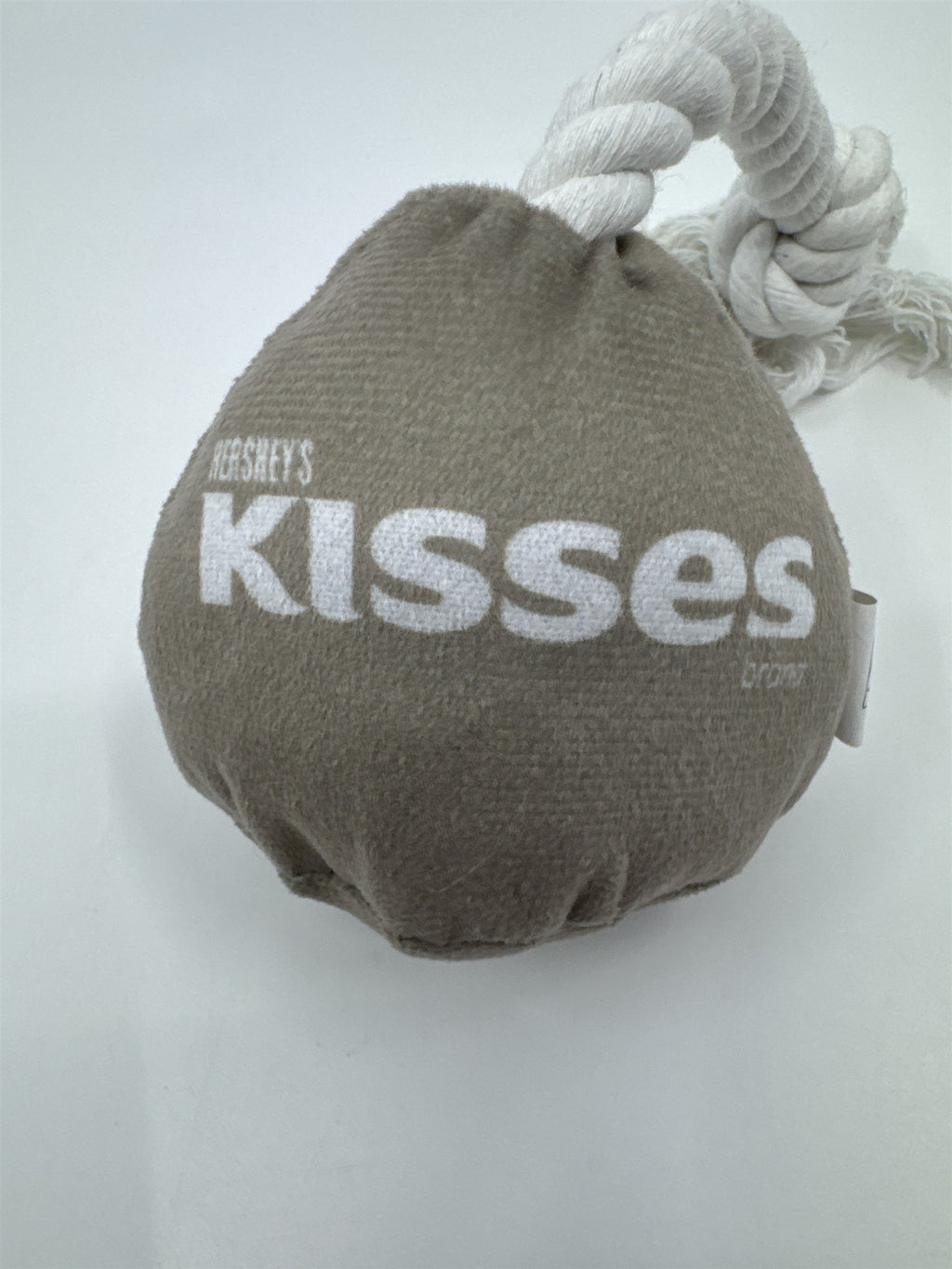 Hershey's Chocolate Grey Rope Hershey's Kiss Dog Toy