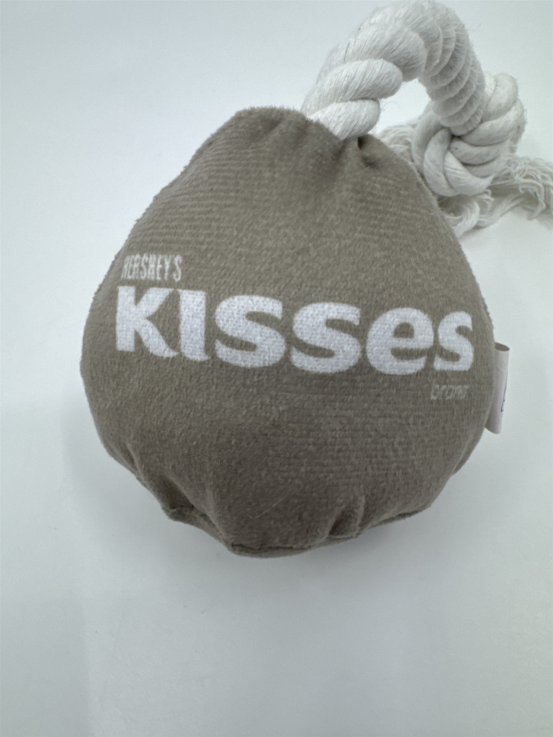 Hershey's Chocolate Grey Rope Hershey's Kiss Dog Toy
