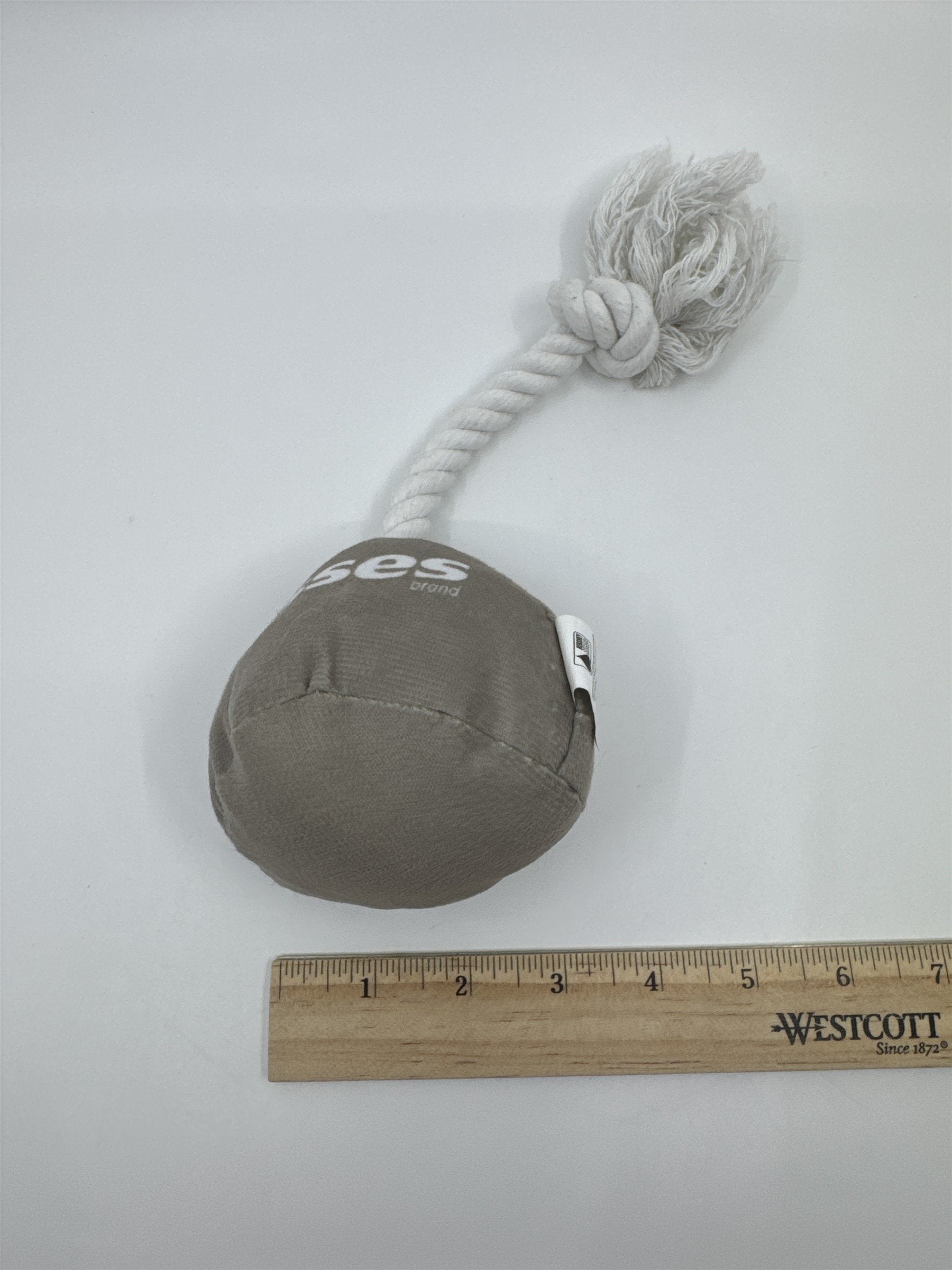 Hershey's Chocolate Grey Rope Hershey's Kiss Dog Toy