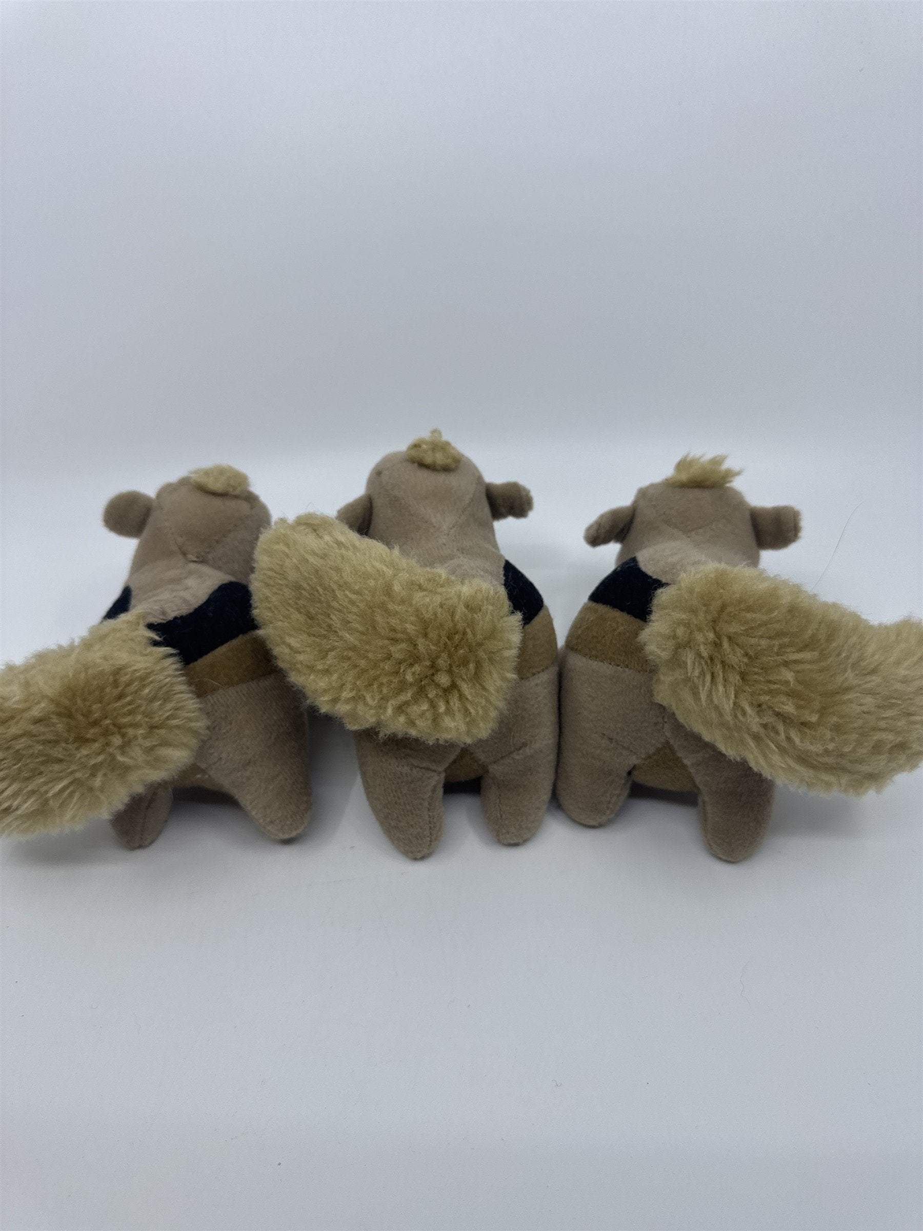 Squirrel And Tree Trunk Squeaker Large Dog Toy With Three Squirrels