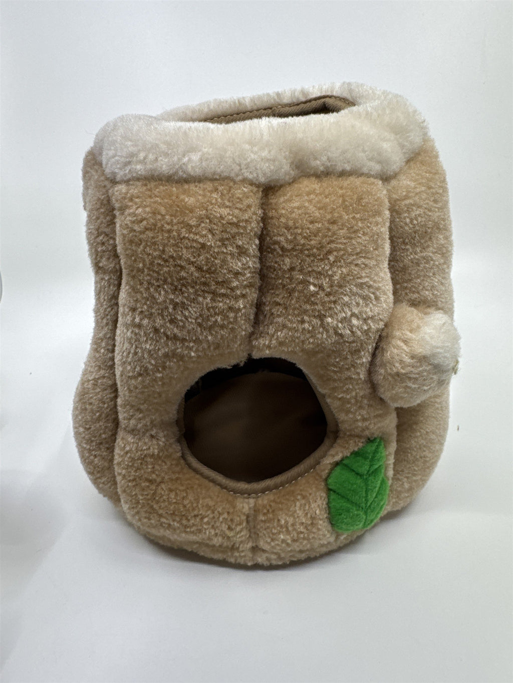 Squirrel And Tree Trunk Squeaker Large Dog Toy With Three Squirrels