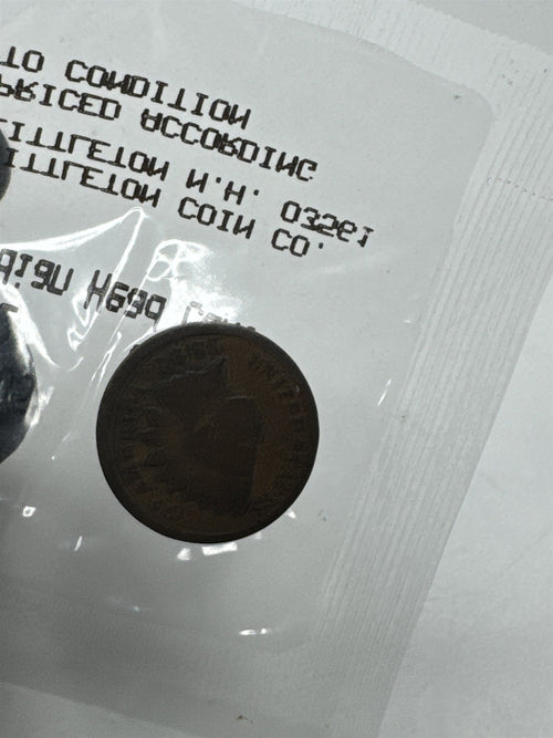 1892 Indian Head Cent Good Condition Scarce Coin ~ Littleton Coin Co