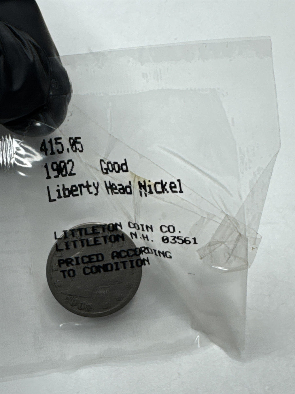 1902 Liberty Head Nickel Good Condition Scarce Coin ~ Littleton Coin Co