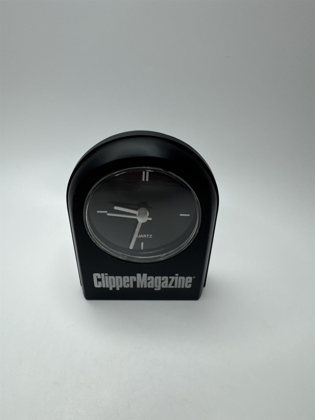Vintage Clipper Magazine Promotional Quartz Desk Table Clock Works