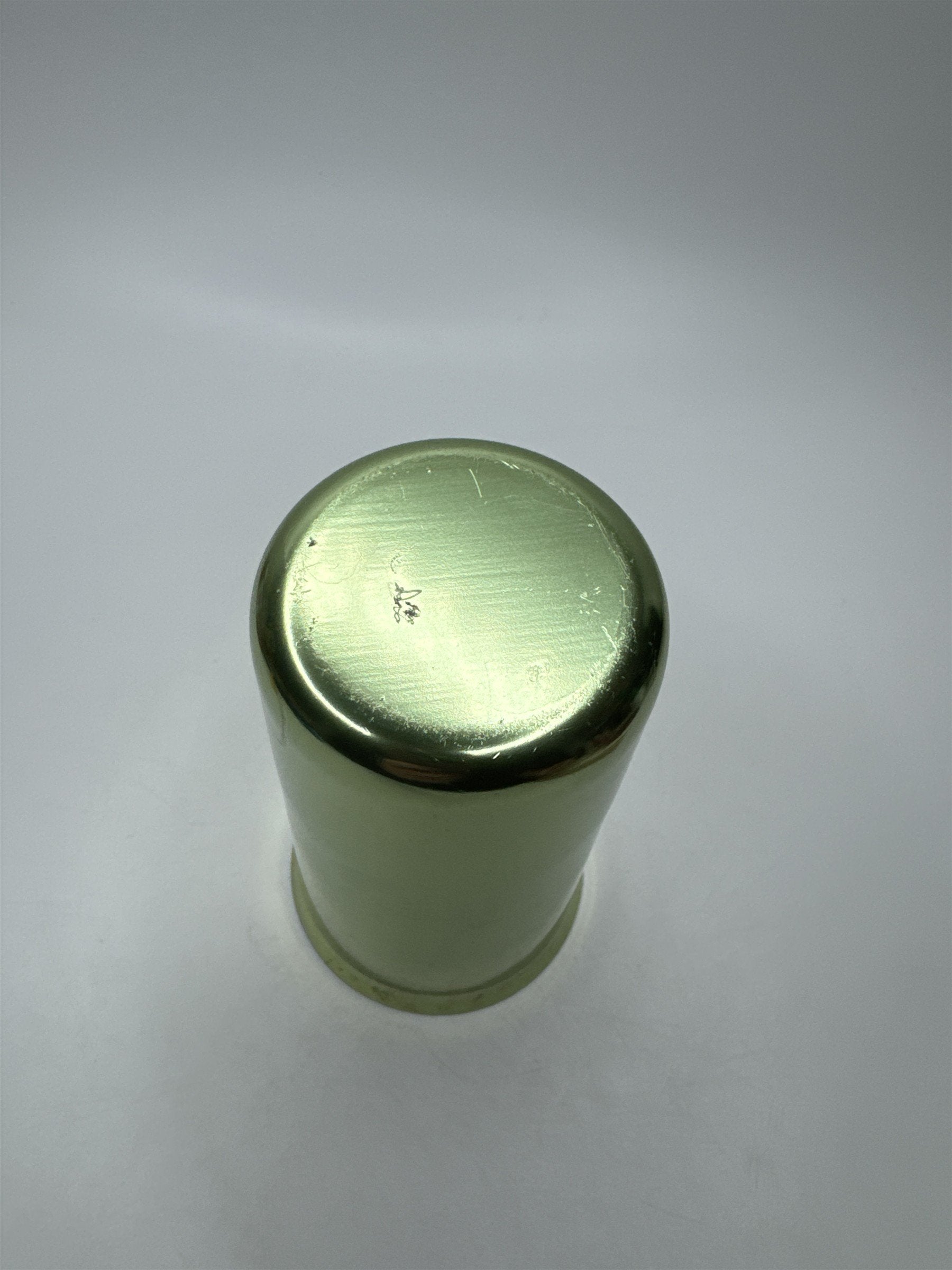 Green Toned Metal Drinking Offering Cup Shot Glass Alcohol Cup Tumbler