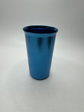 Blue Toned Metal Drinking Offering Cup Shot Glass Alcohol Cup Tumbler Prop