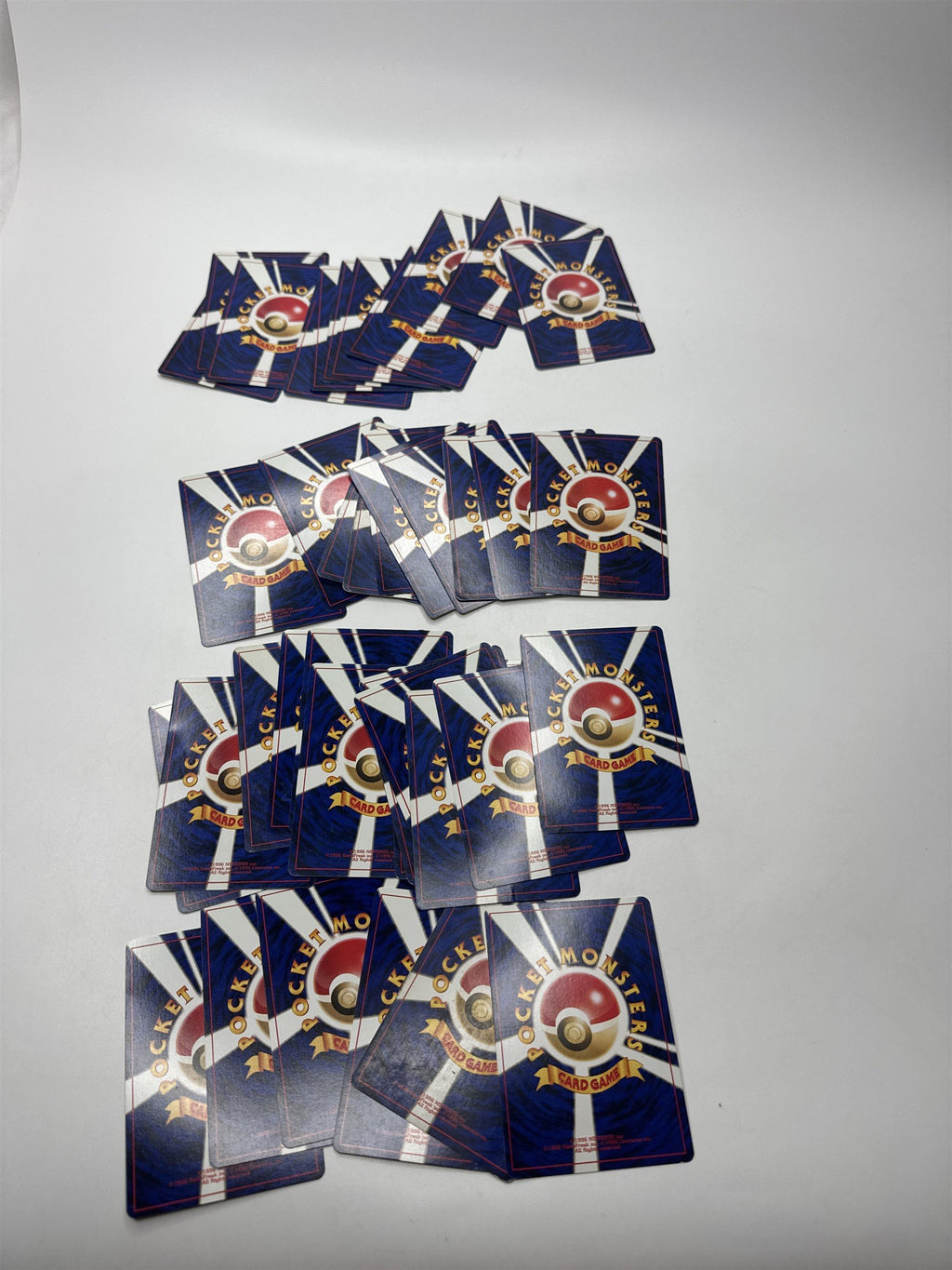 Lot of 38 Random Pocket Monsters Pokemon Playing Cards Vintage (As Pictured)