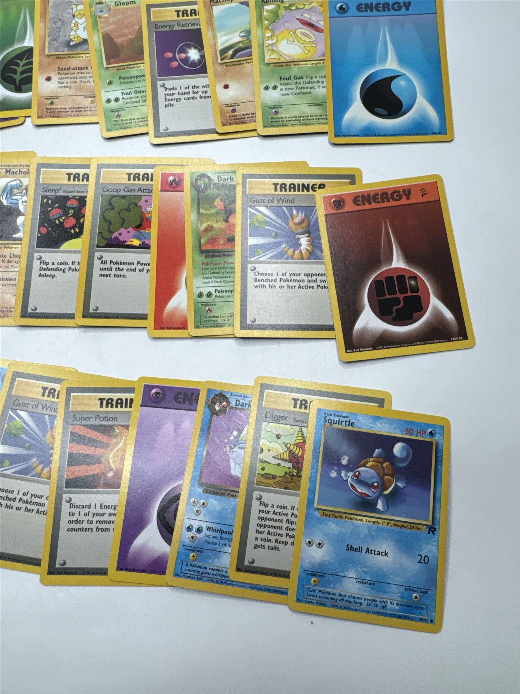 Lot of 40 Random Assorted Pokemon Playing Cards Vintage 1999(As Pictured)