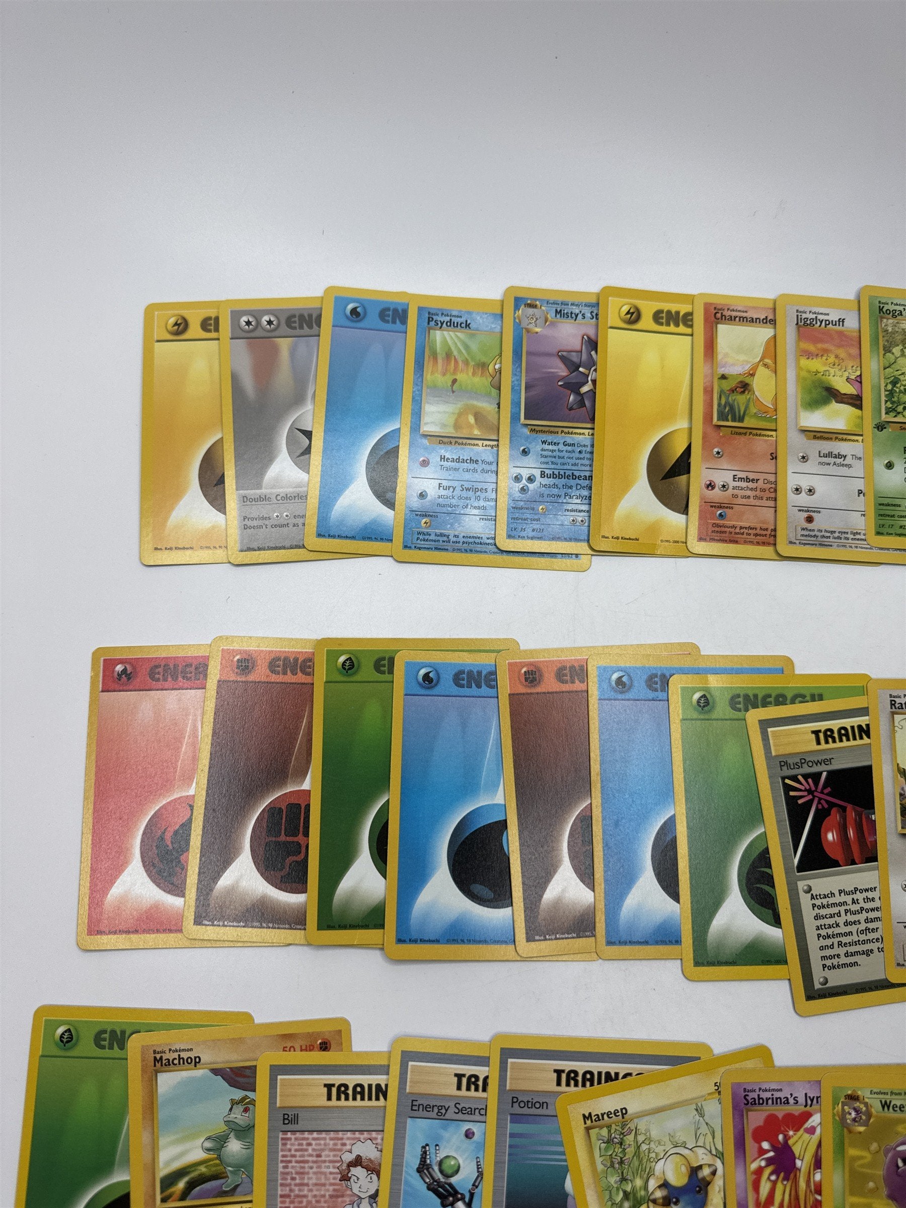 Lot of 40 Random Assorted Pokemon Playing Cards Vintage 1999 (As Pictured)