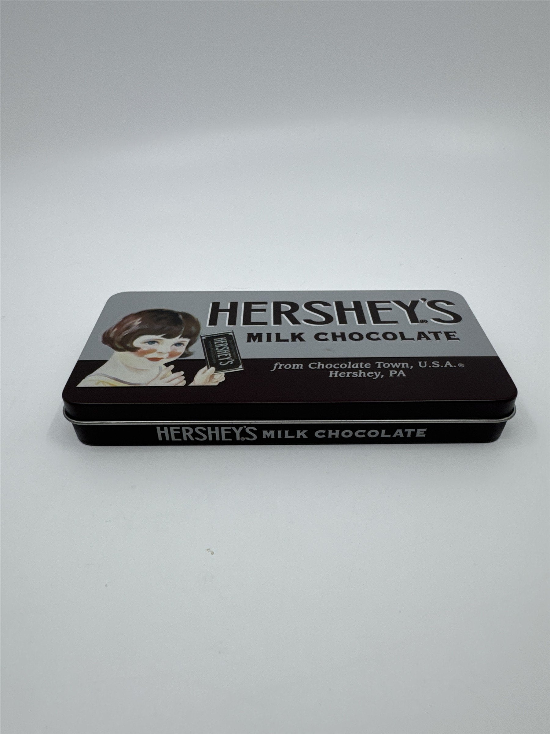 Vintage Hershey's Milk Chocolate Retro Rectangular Collectible Tin
