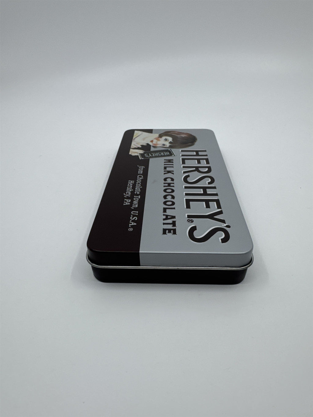 Vintage Hershey's Milk Chocolate Retro Rectangular Collectible Tin