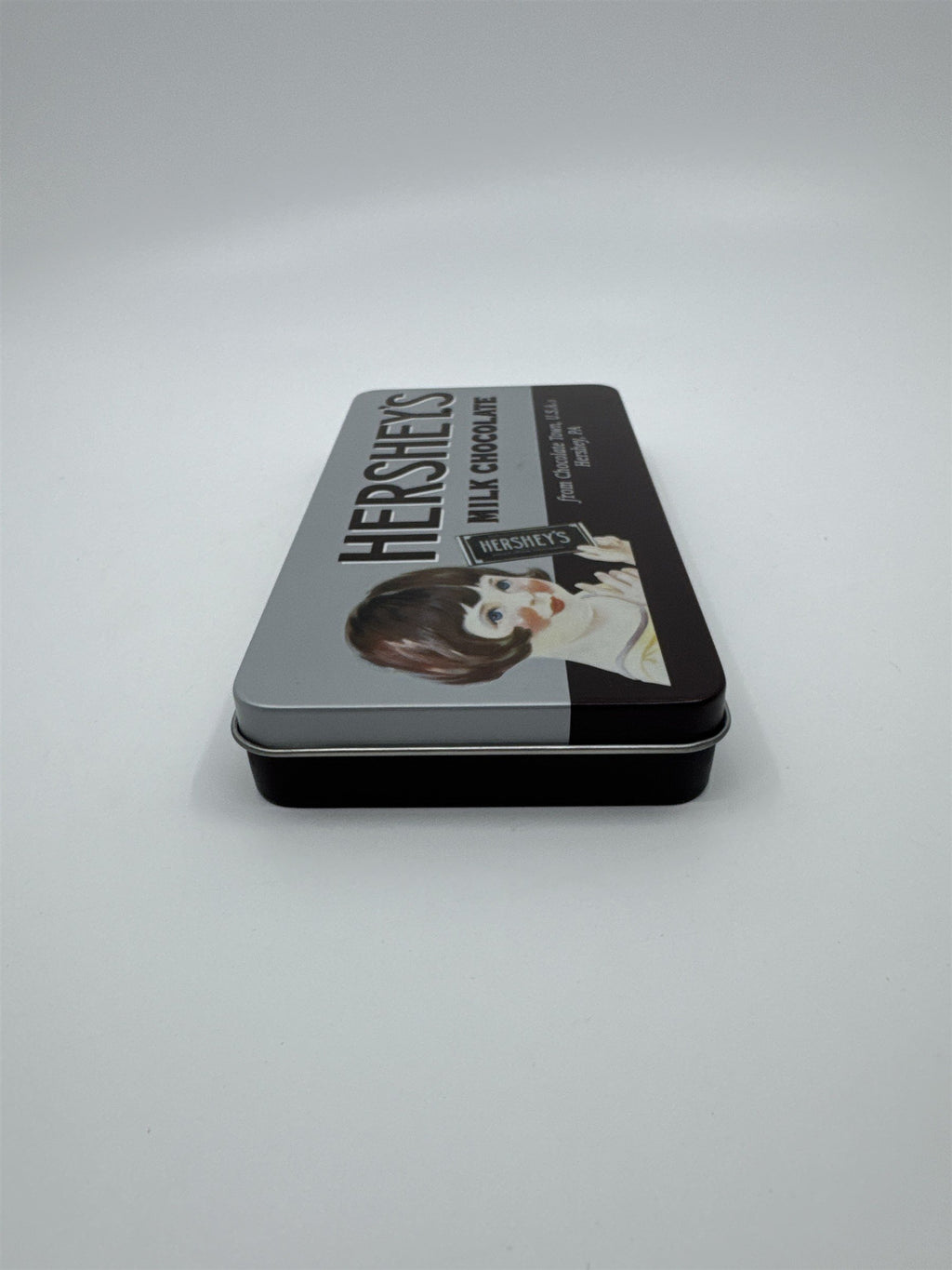 Vintage Hershey's Milk Chocolate Retro Rectangular Collectible Tin
