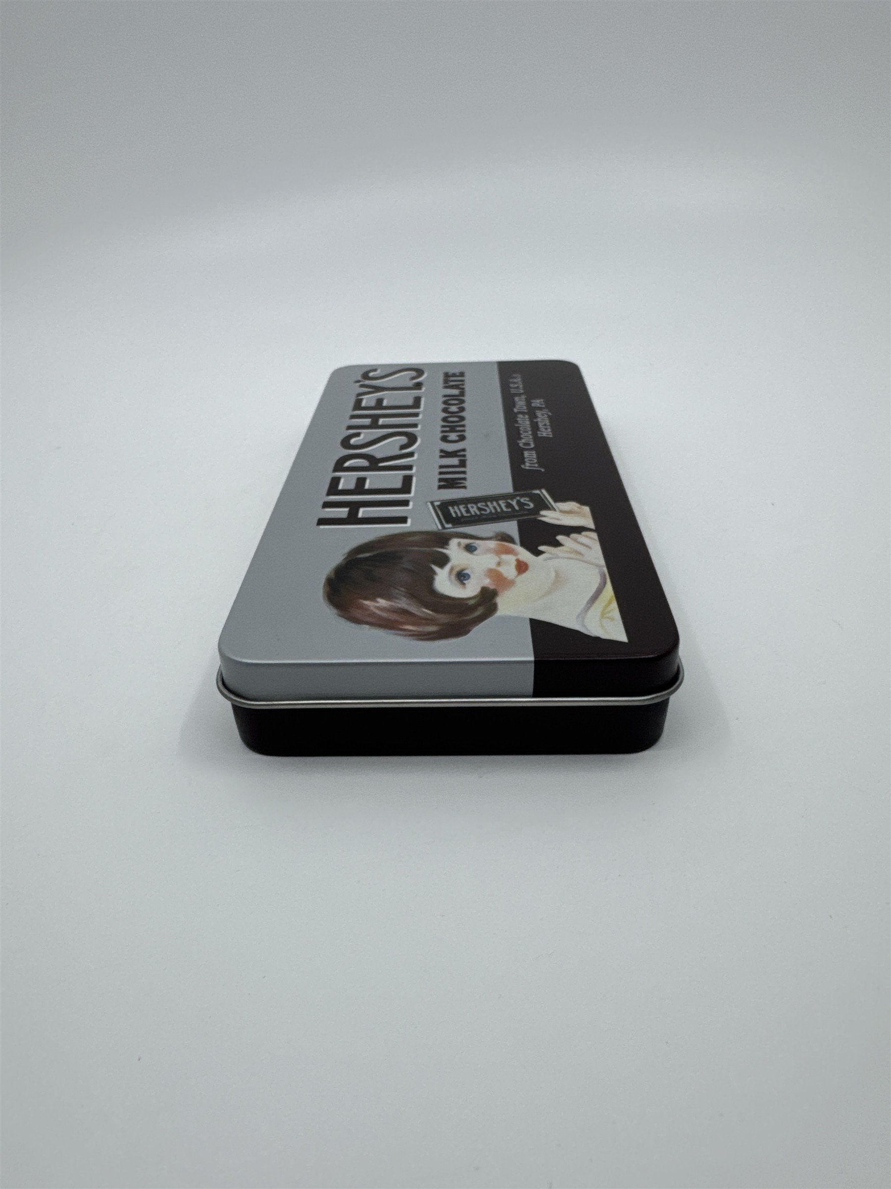 Vintage Hershey's Milk Chocolate Retro Rectangular Collectible Tin