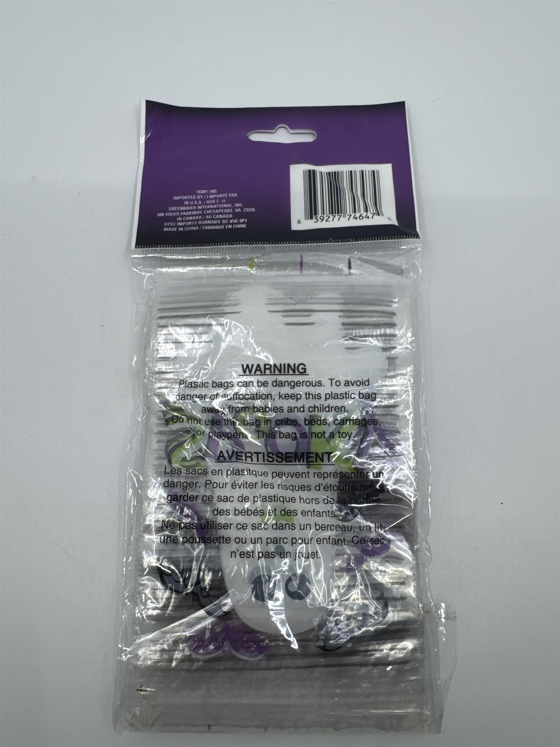 Halloween Spooky Ghost And Bats 30 Pcs. Zipper Seal Bags Candy/Gift Bags