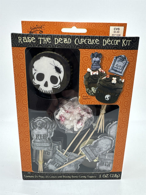 Festival Raise the Dead Cupcake Decor Kit for Halloween for 24 Cupcakes Party