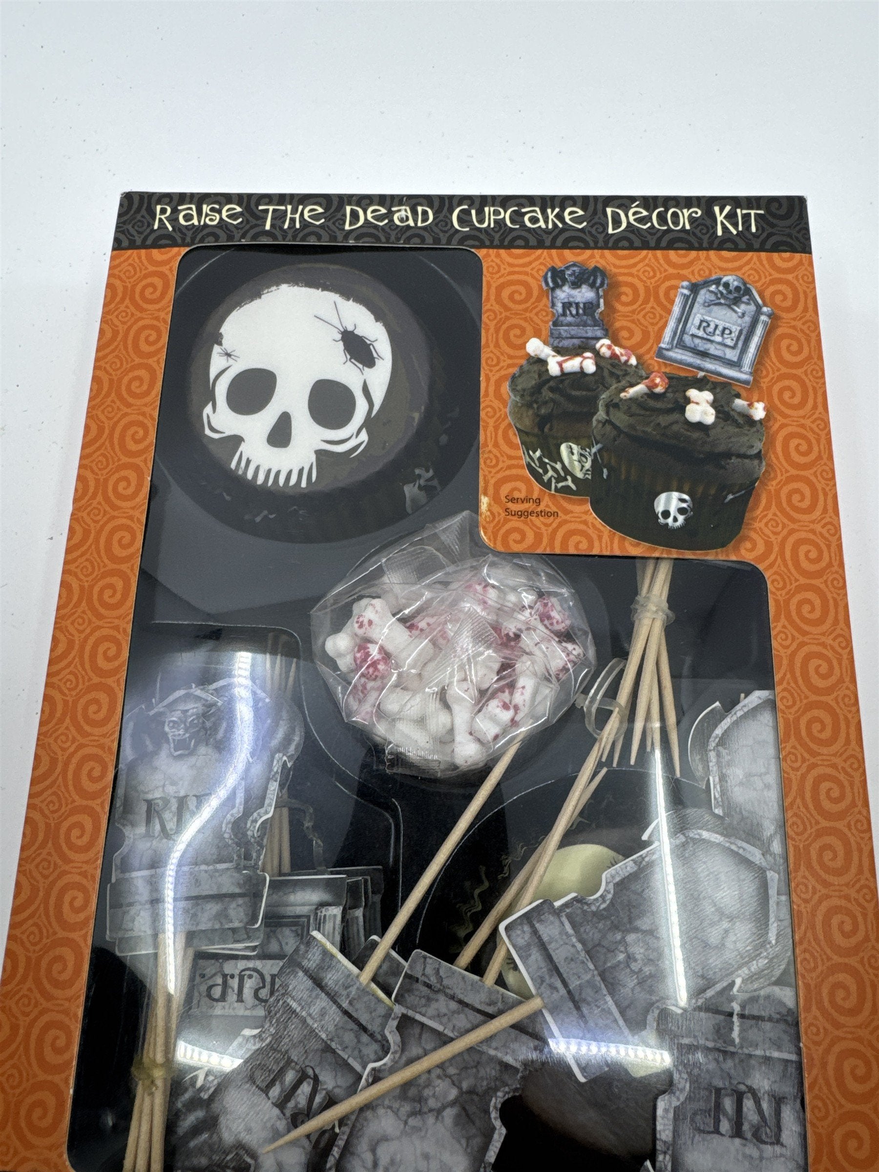 Festival Raise the Dead Cupcake Decor Kit for Halloween for 24 Cupcakes Party