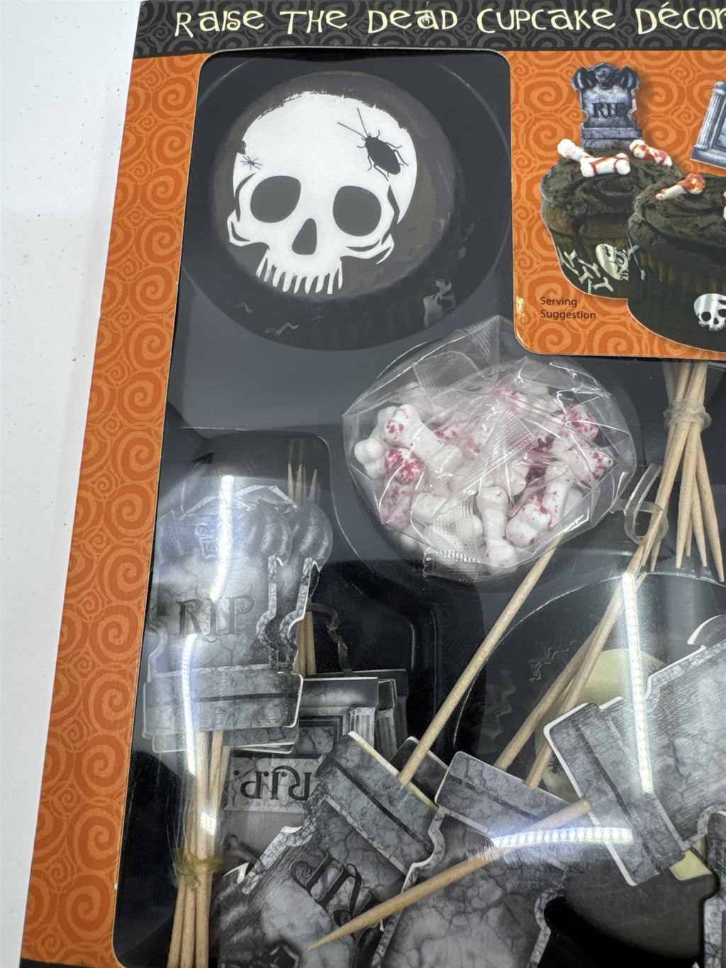 Festival Raise the Dead Cupcake Decor Kit for Halloween for 24 Cupcakes Party