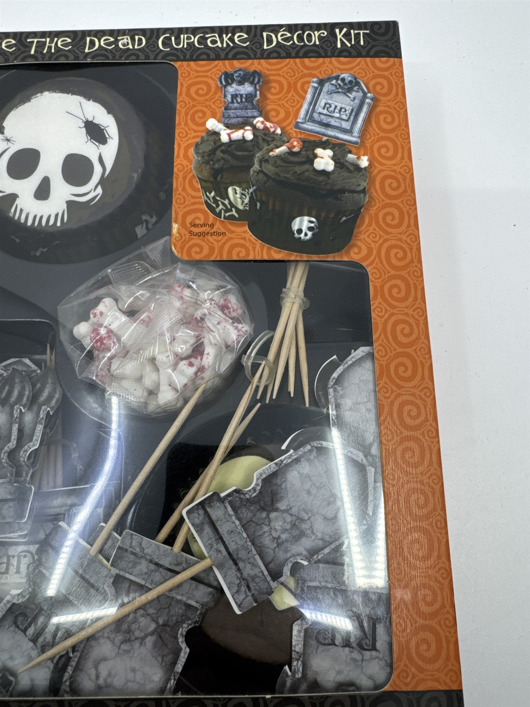 Festival Raise the Dead Cupcake Decor Kit for Halloween for 24 Cupcakes Party
