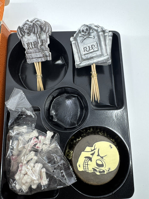 Festival Raise the Dead Cupcake Decor Kit for Halloween Missing Some Pieces