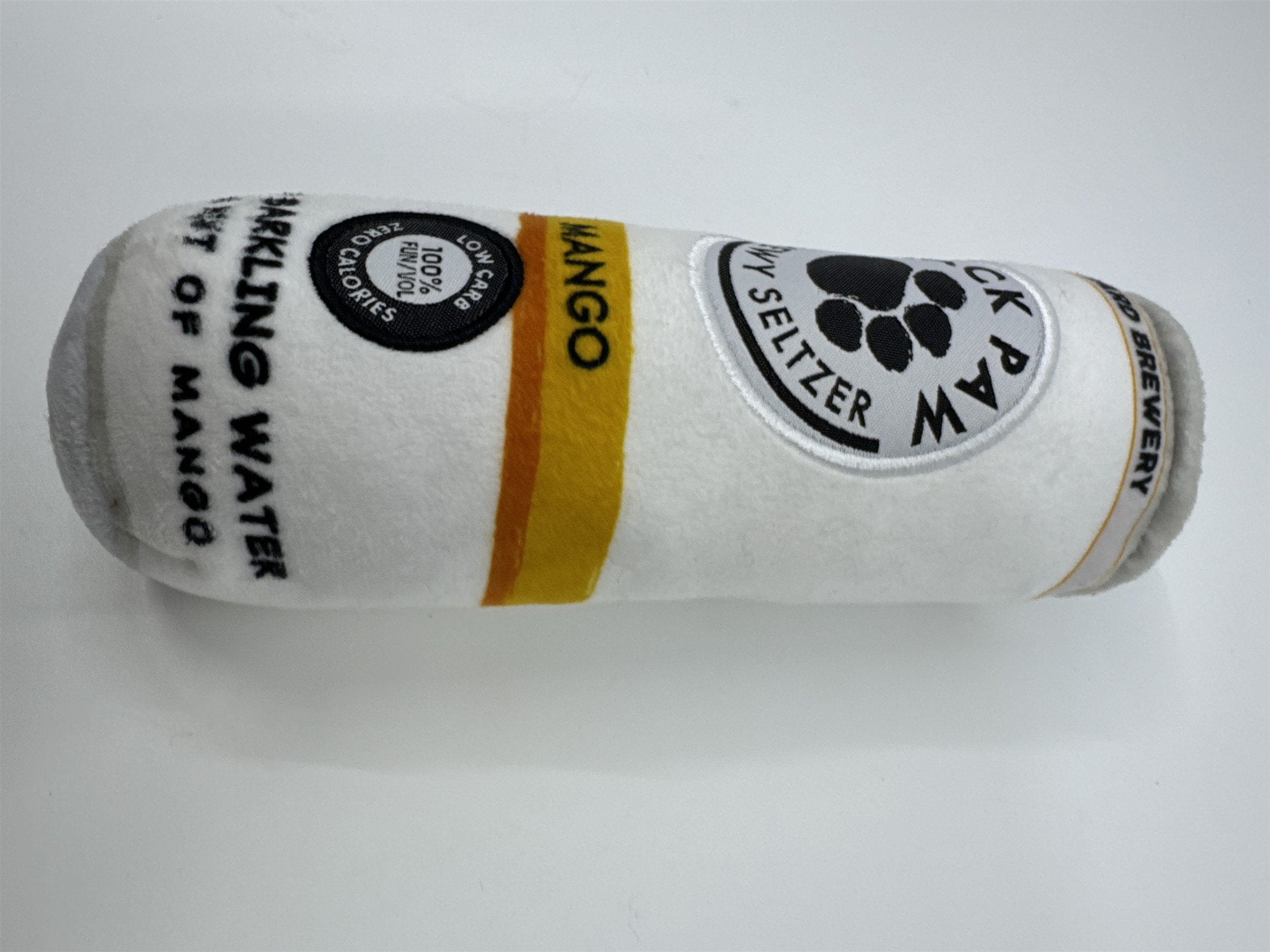 Black Paw Chewy Seltzer Mango Fuzzyard Brewery Drinkers Dog Toy