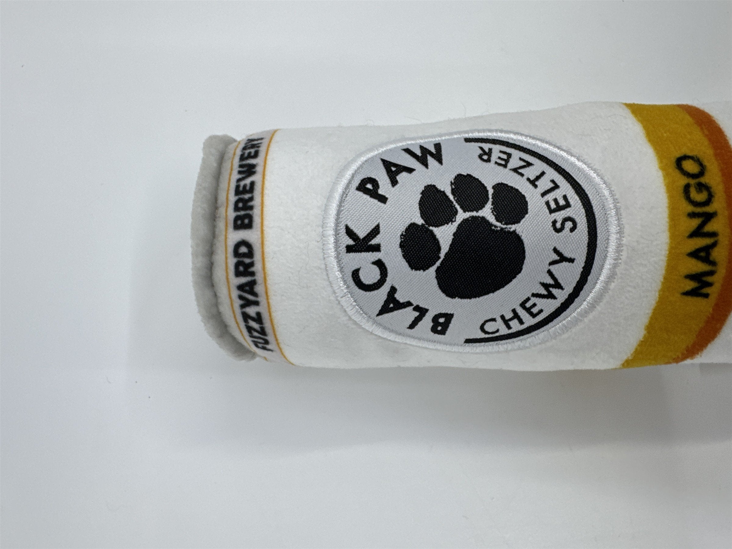 Black Paw Chewy Seltzer Mango Fuzzyard Brewery Drinkers Dog Toy